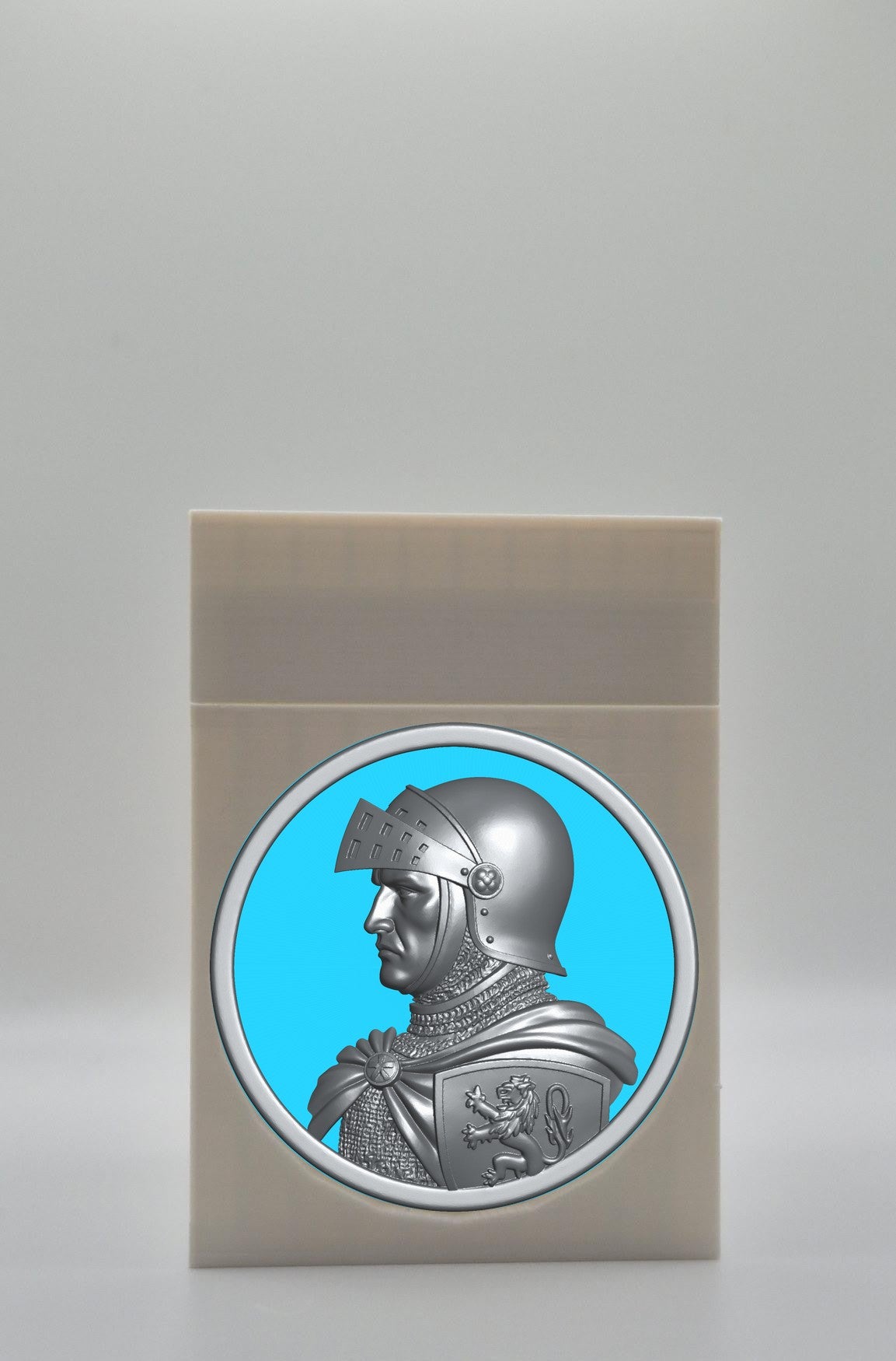 Knight Card Box — White
