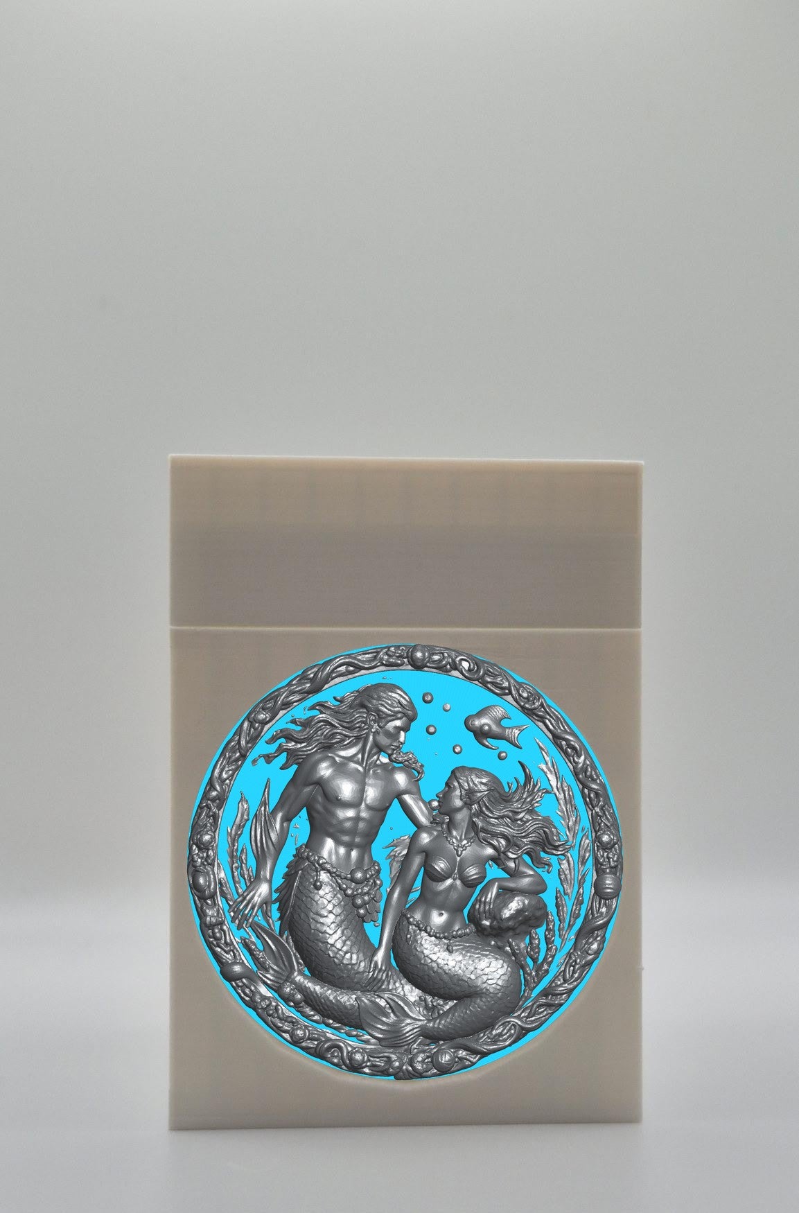 Merfolk Card Box — White
