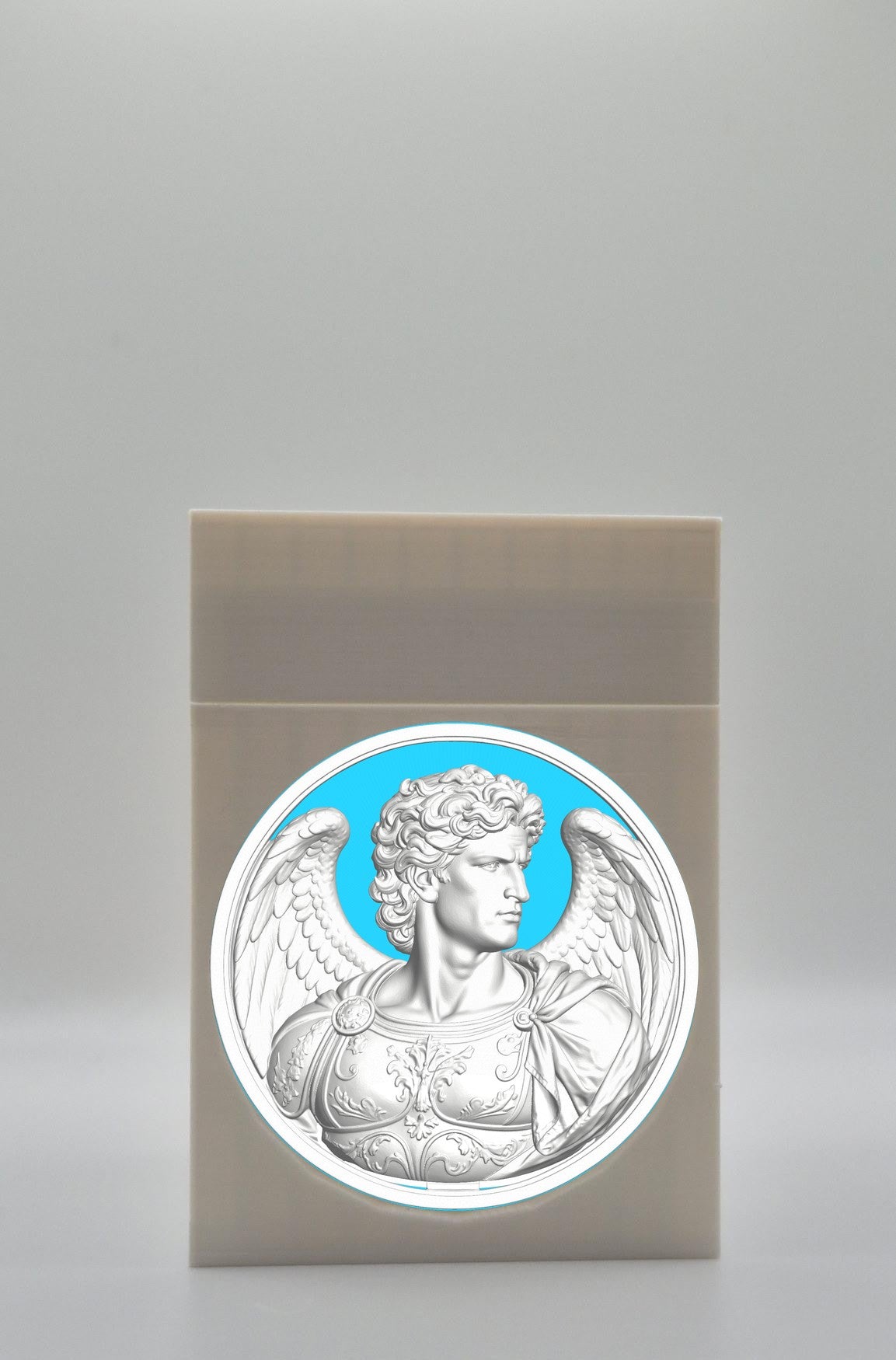Angel Card Box — White