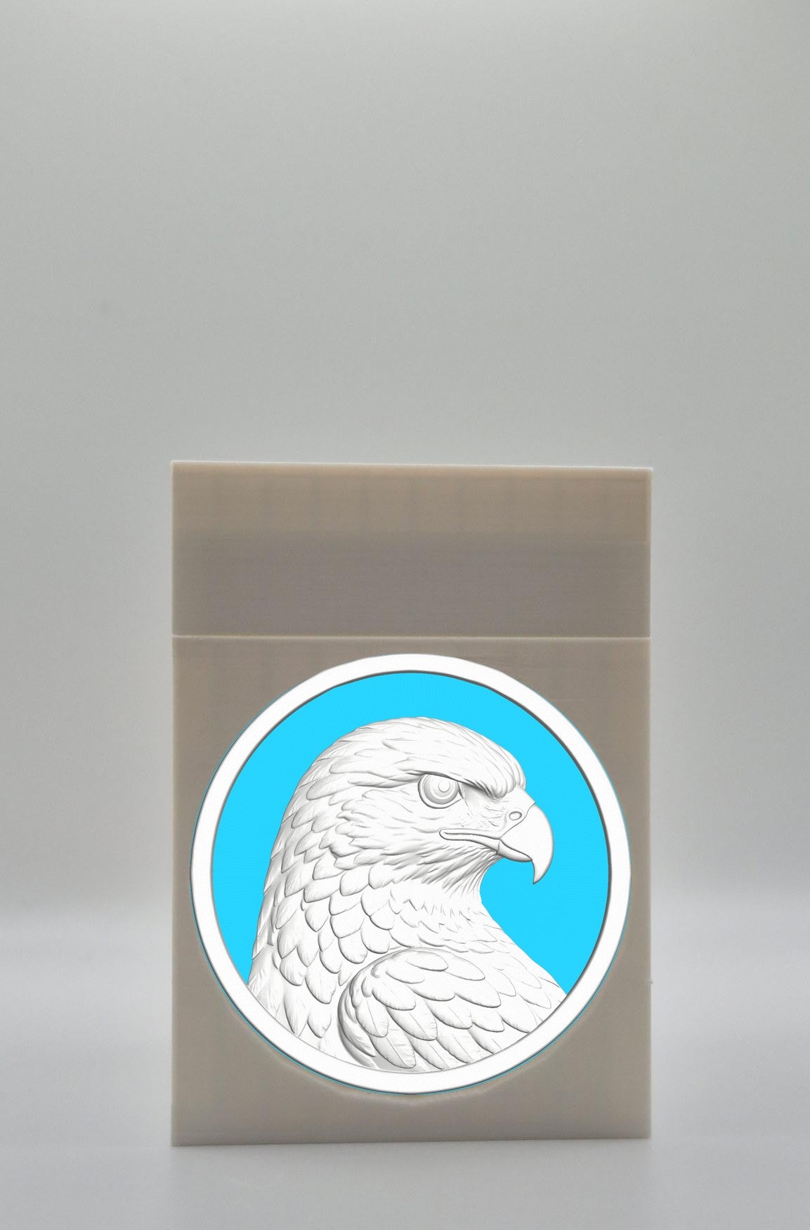 Eagle Card Box — White