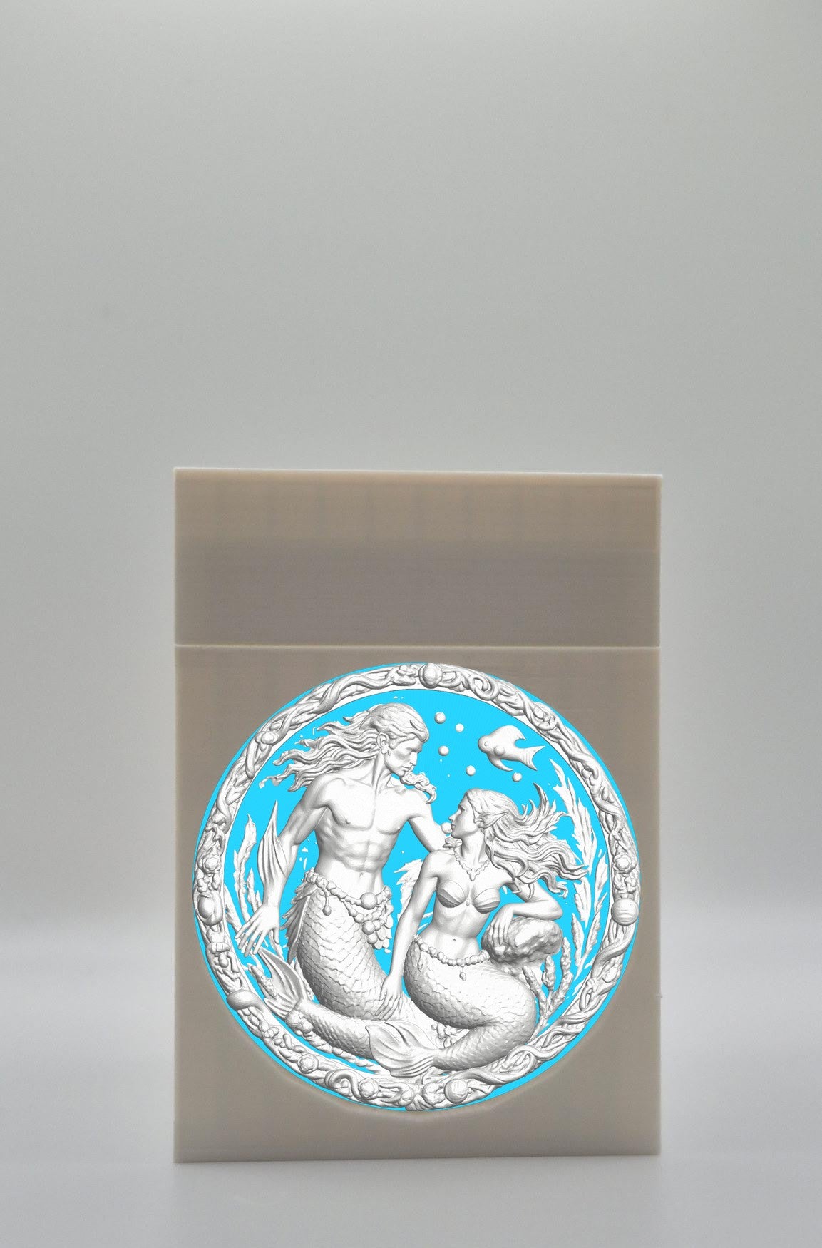 Merfolk Card Box — White