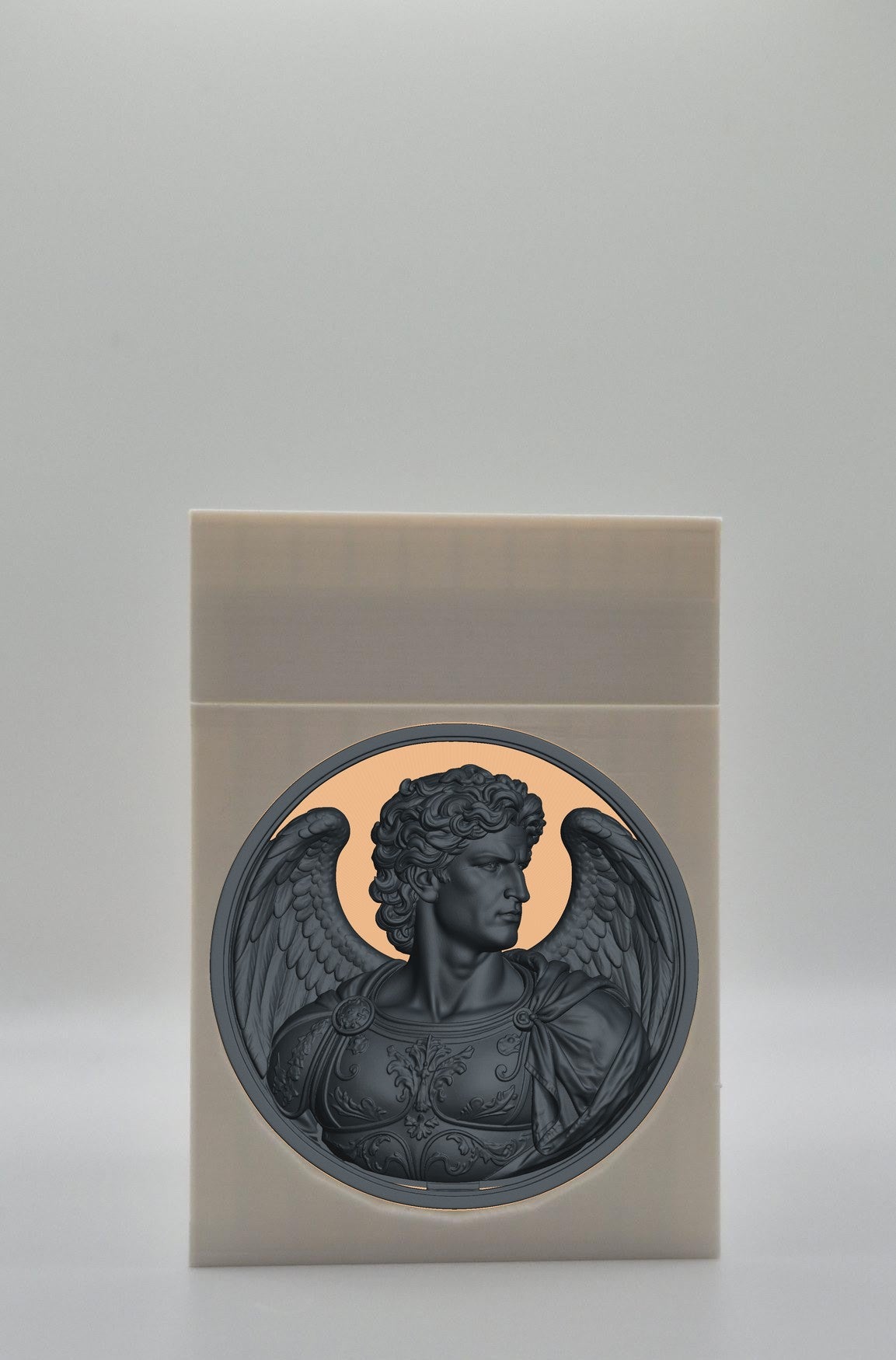 Angel Card Box — White