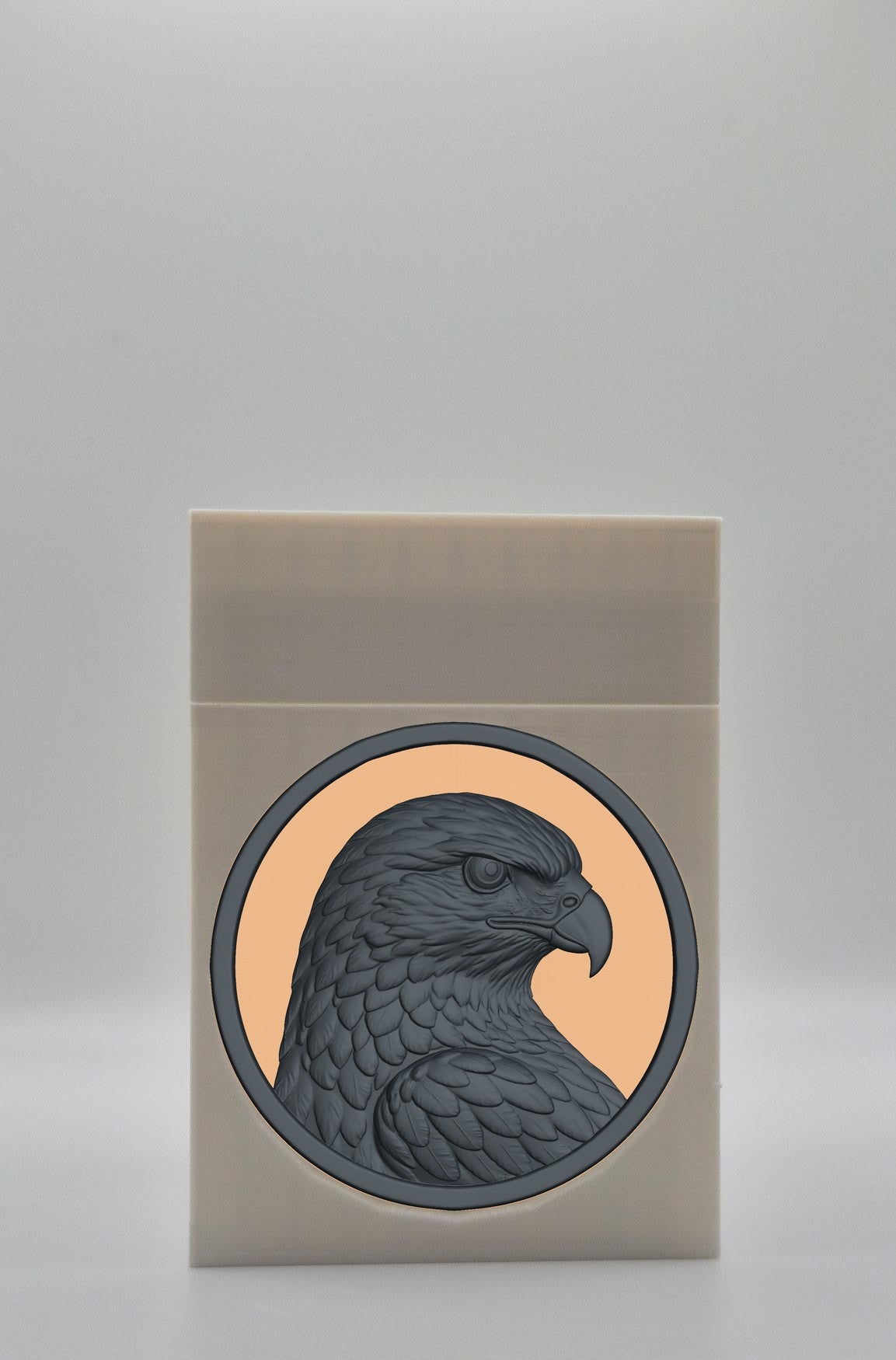 Eagle Card Box — White