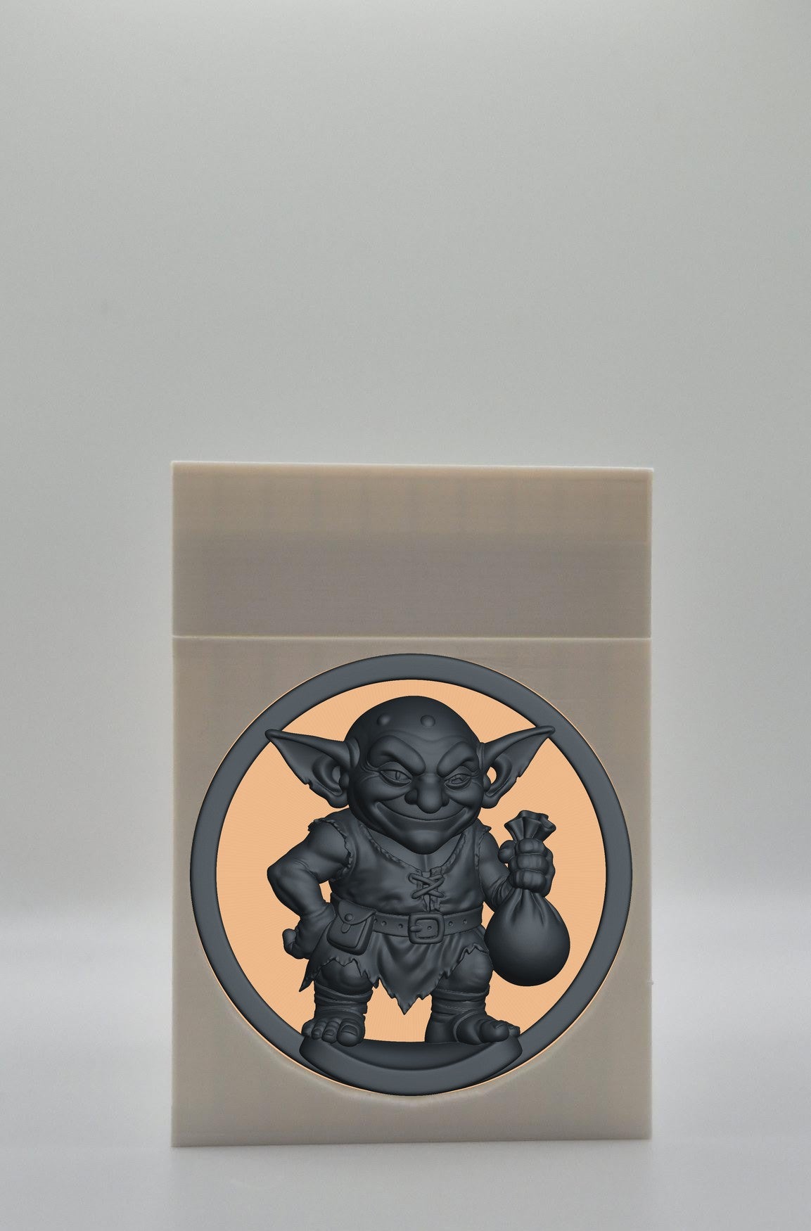 Greedy Goblin Card Box — White
