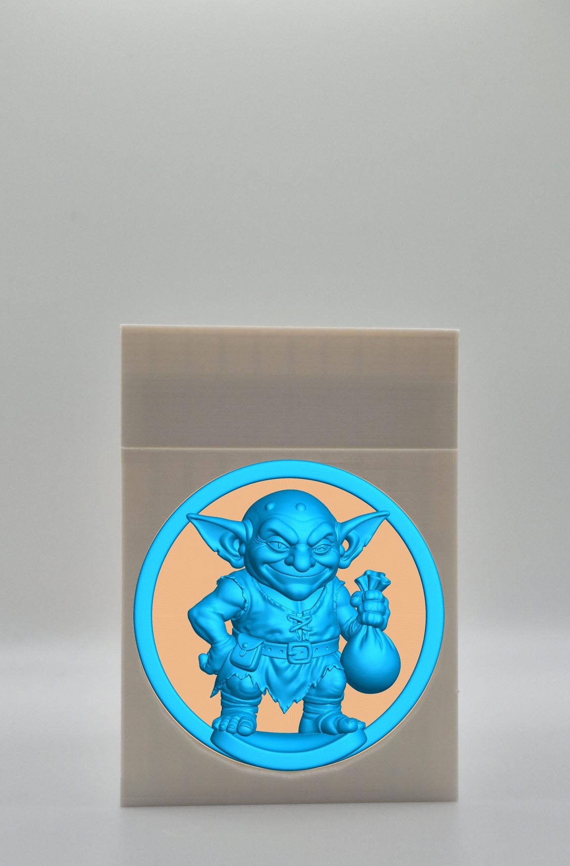 Greedy Goblin Card Box — White