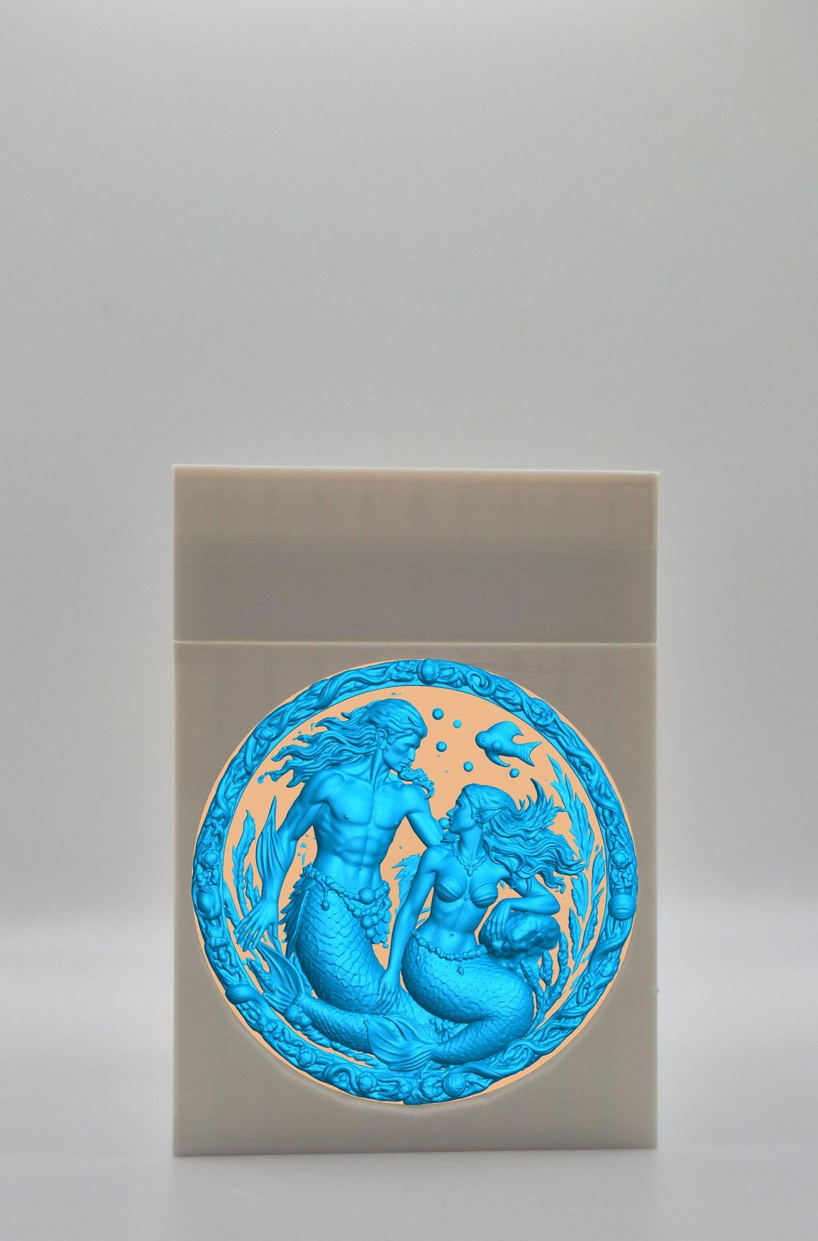 Merfolk Card Box — White