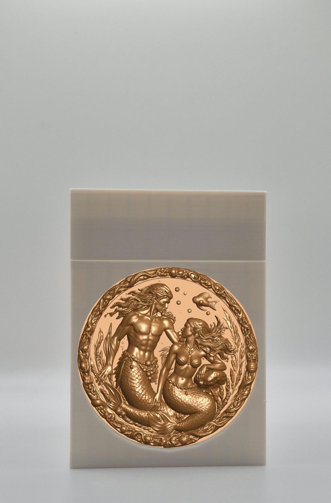 Merfolk Card Box — White