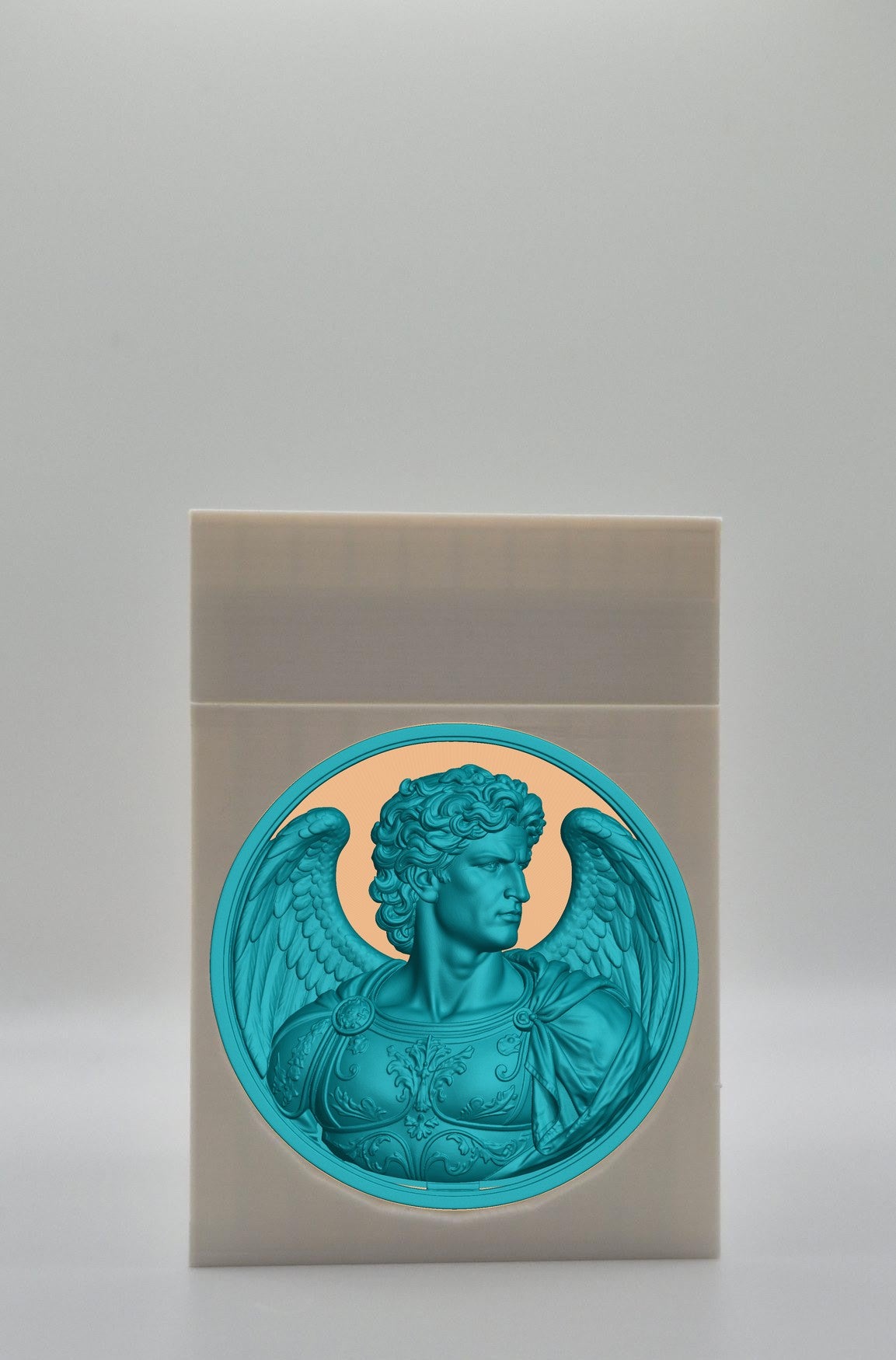 Angel Card Box — White