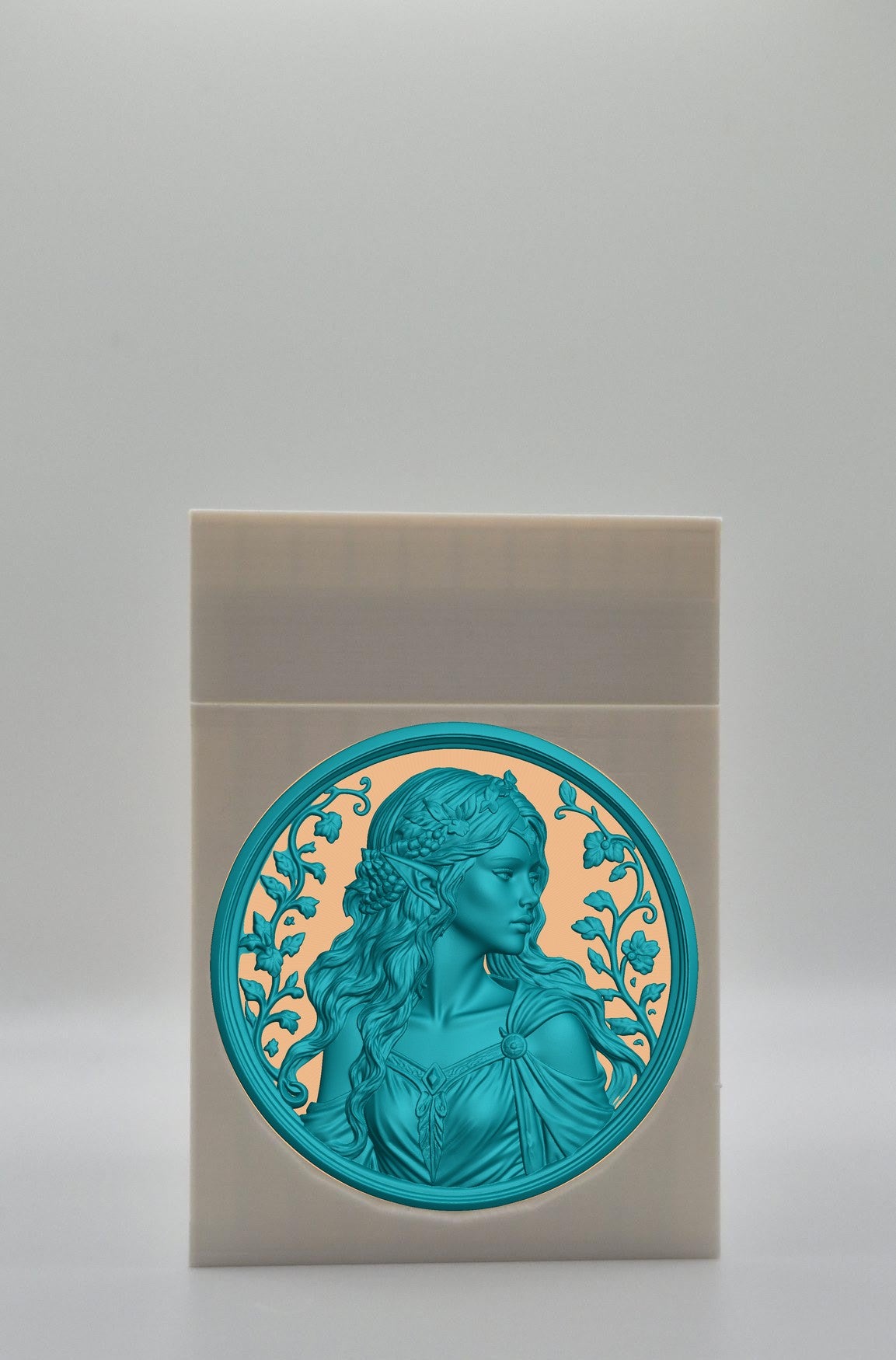 Elf Maiden Card Box — White