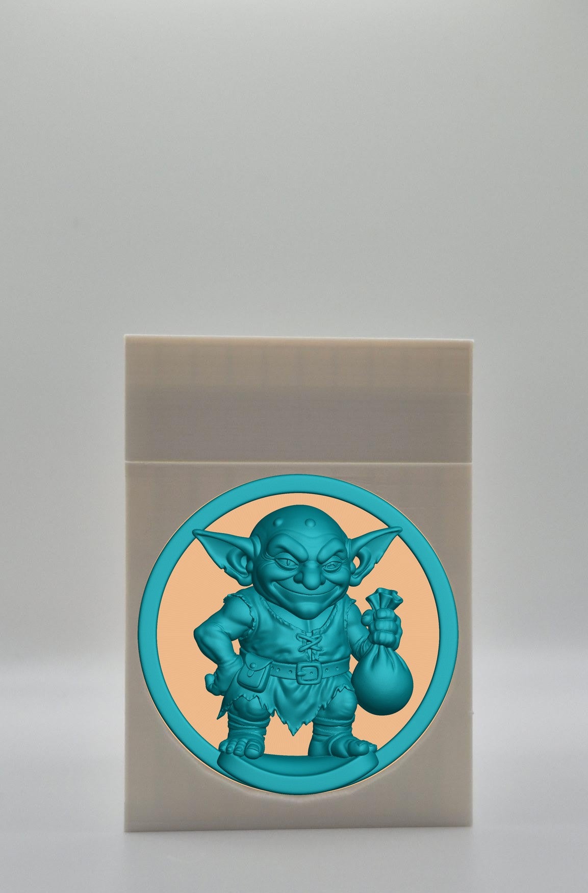 Greedy Goblin Card Box — White