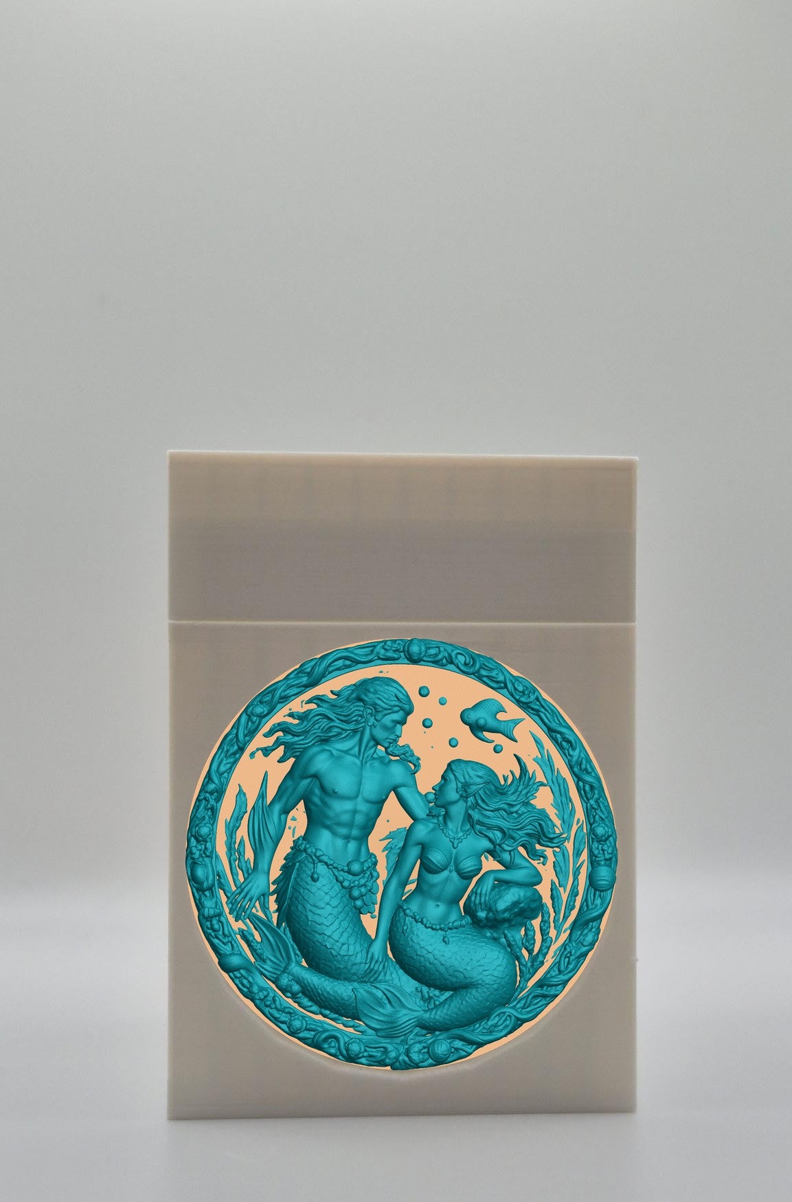 Merfolk Card Box — White