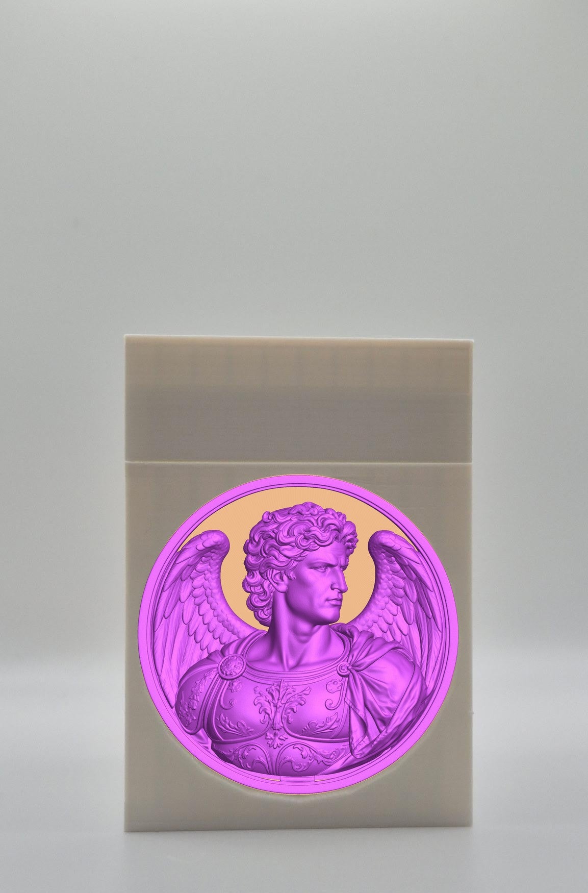 Angel Card Box — White