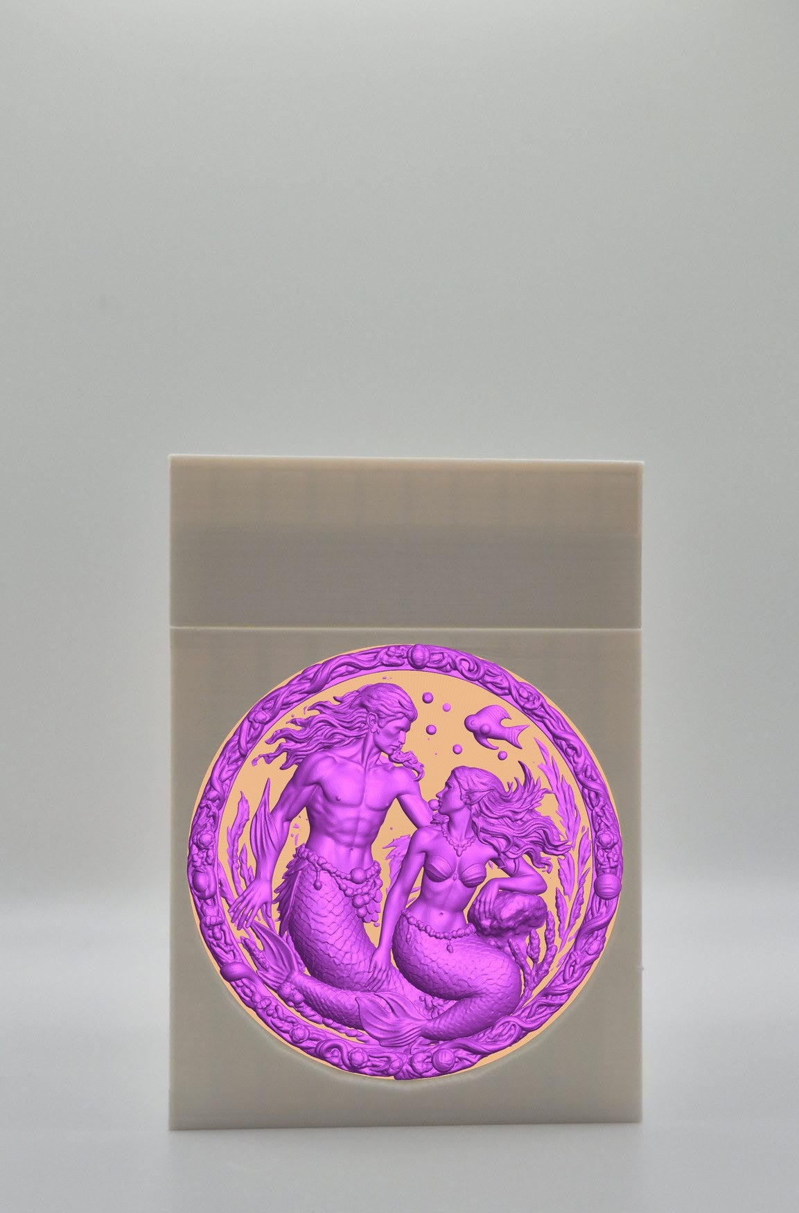 Merfolk Card Box — White