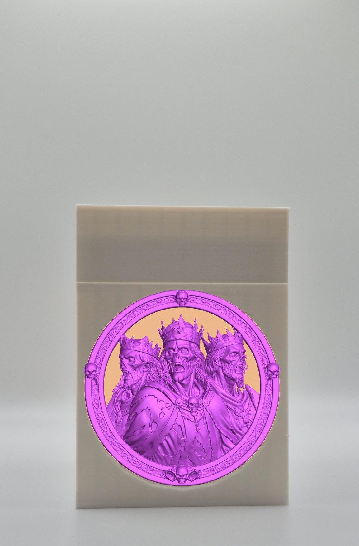 Zombie King Card Box — White