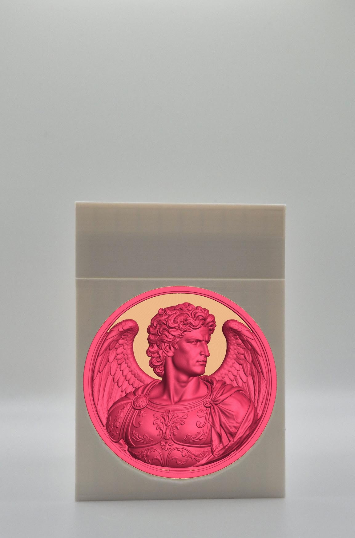 Angel Card Box — White