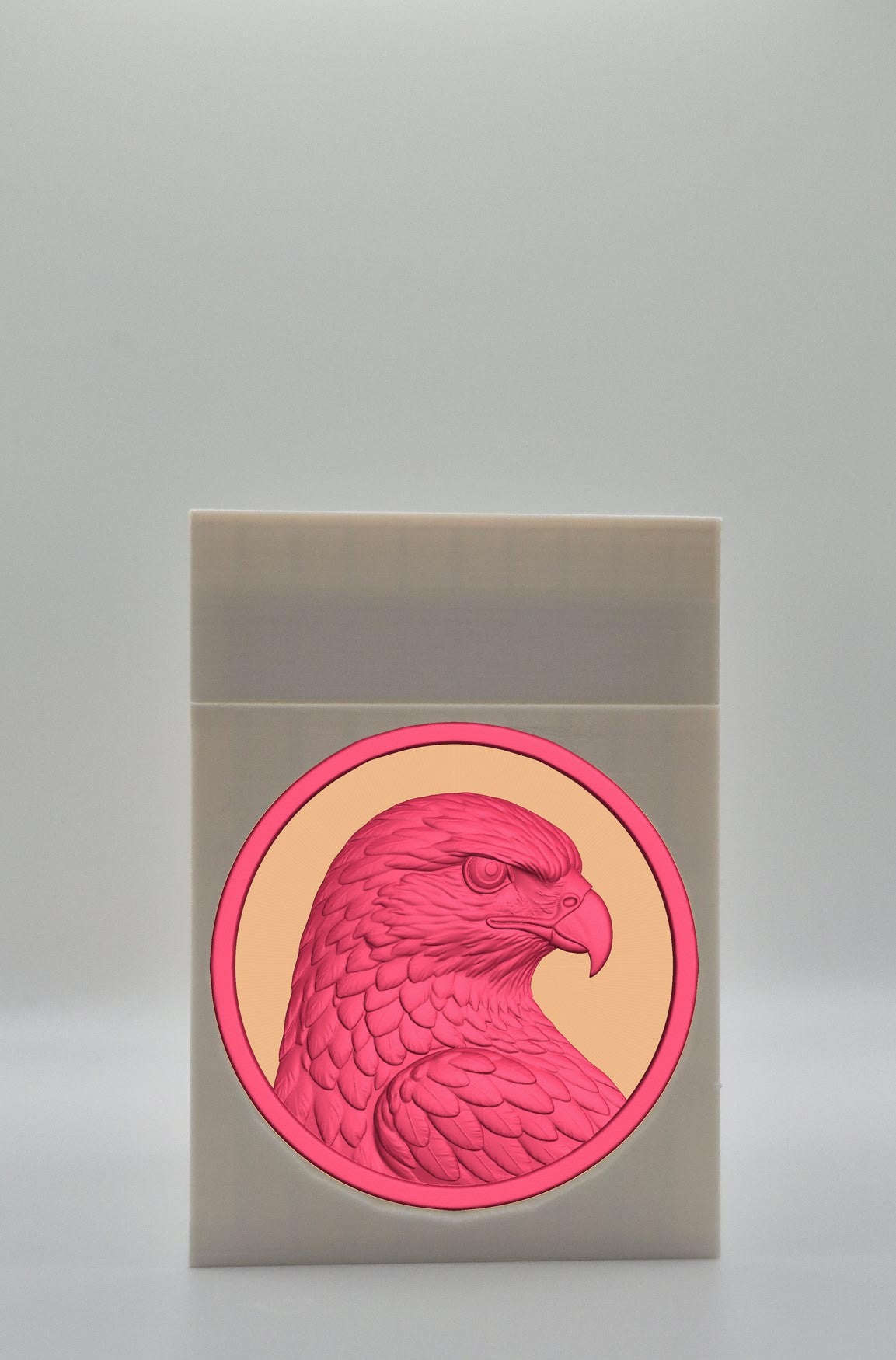 Eagle Card Box — White