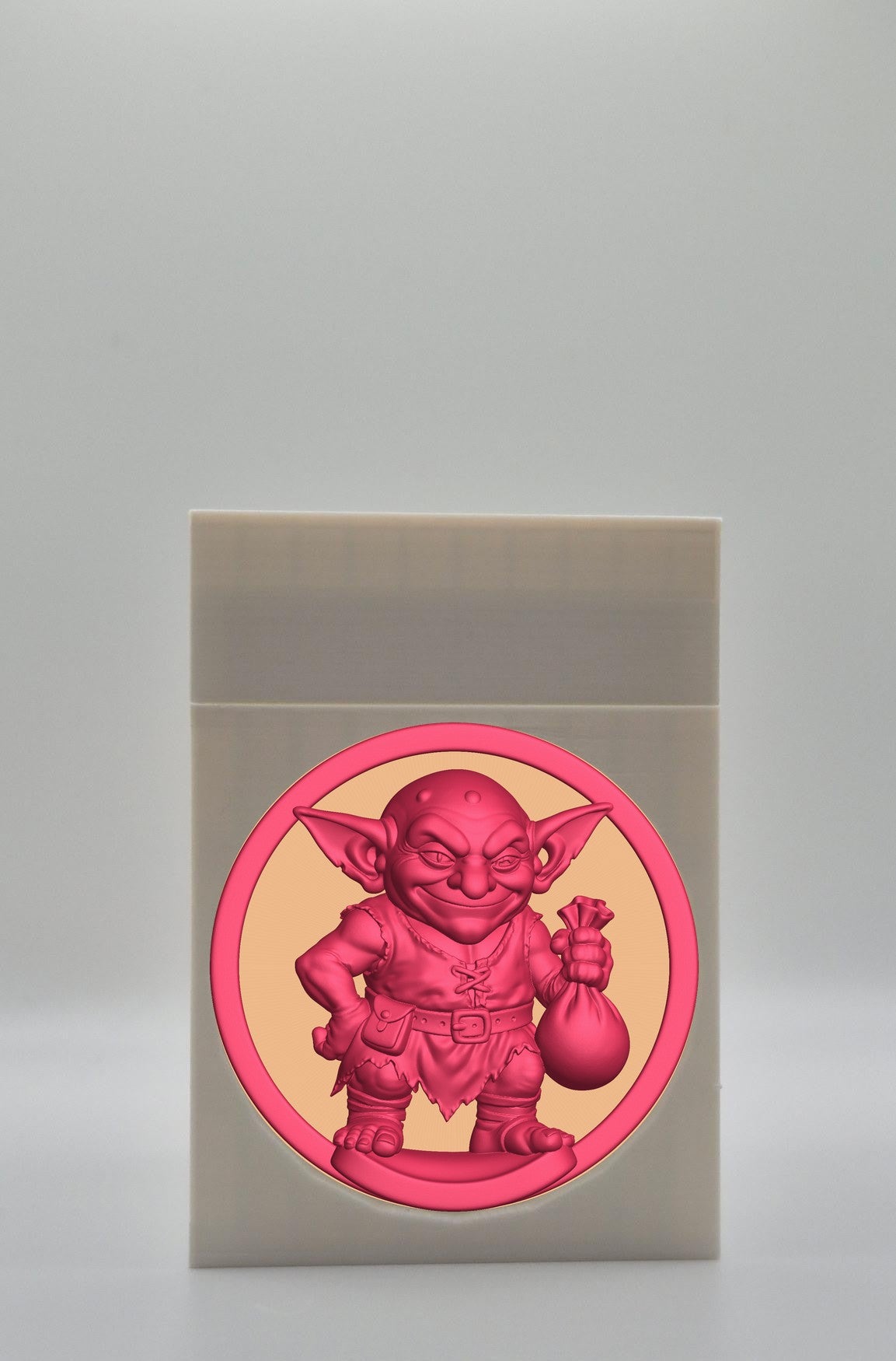 Greedy Goblin Card Box — White