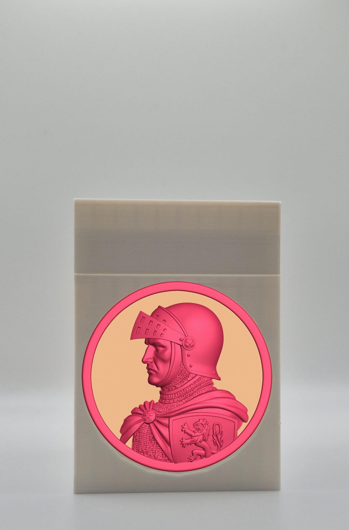 Knight Card Box — White