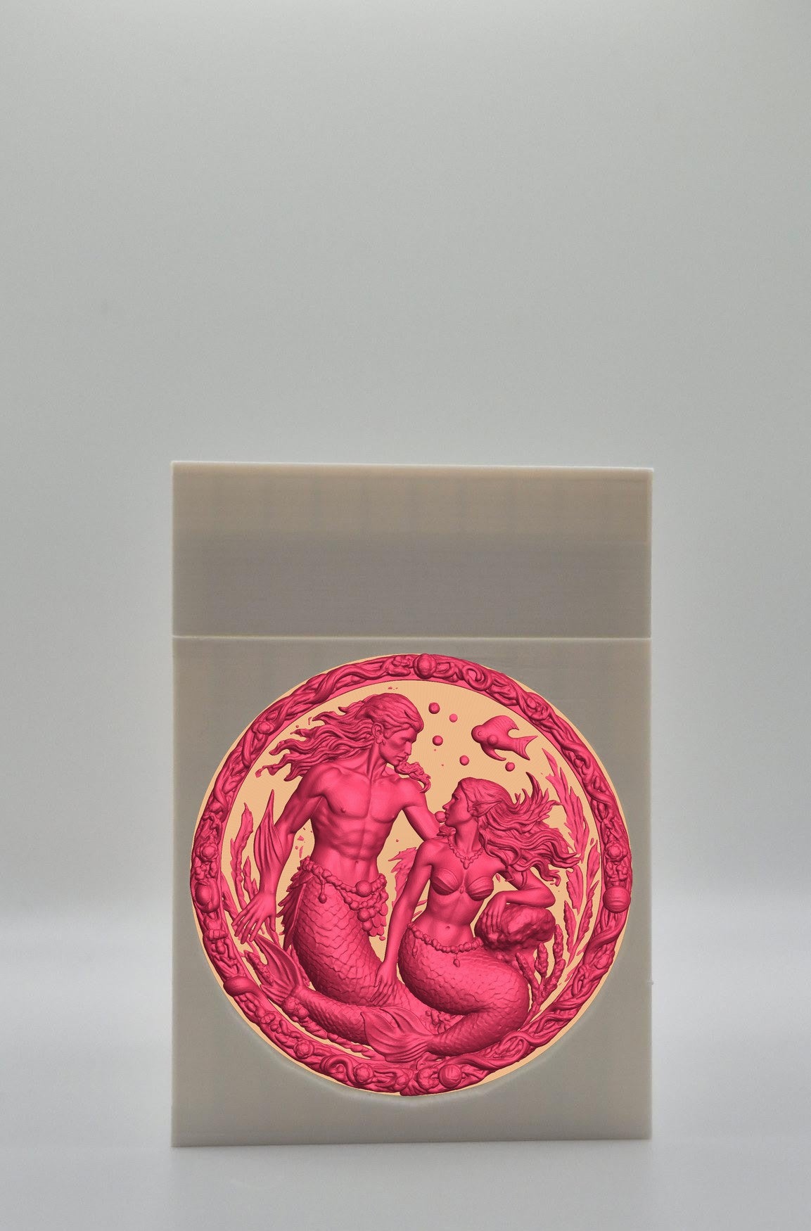 Merfolk Card Box — White