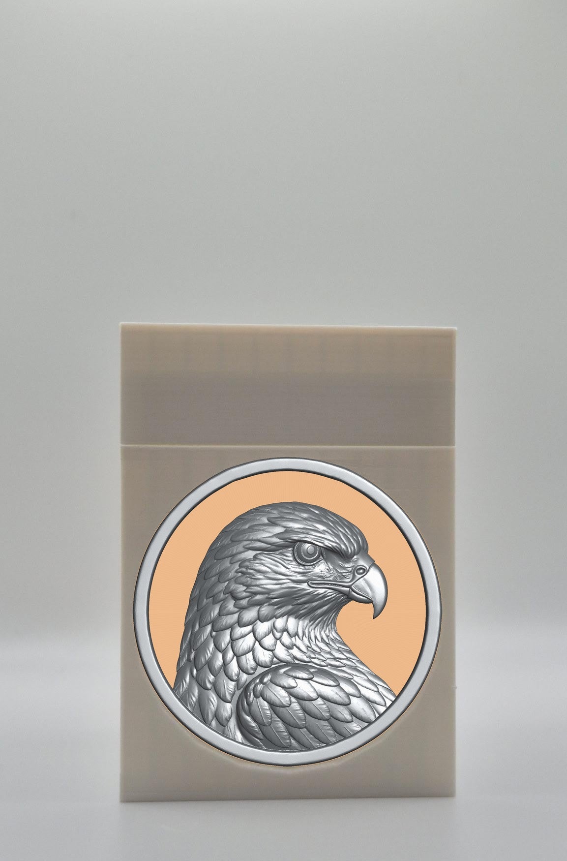 Eagle Card Box — White