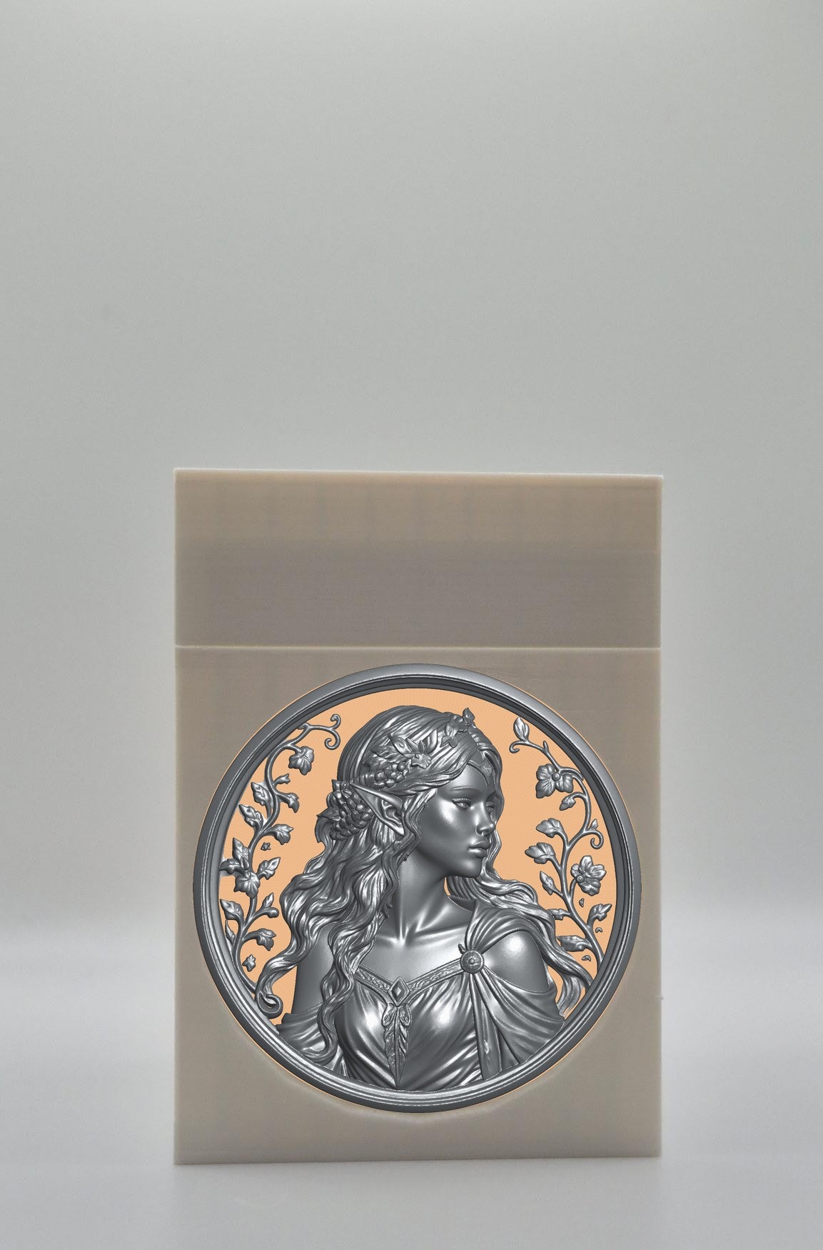 Elf Maiden Card Box — White