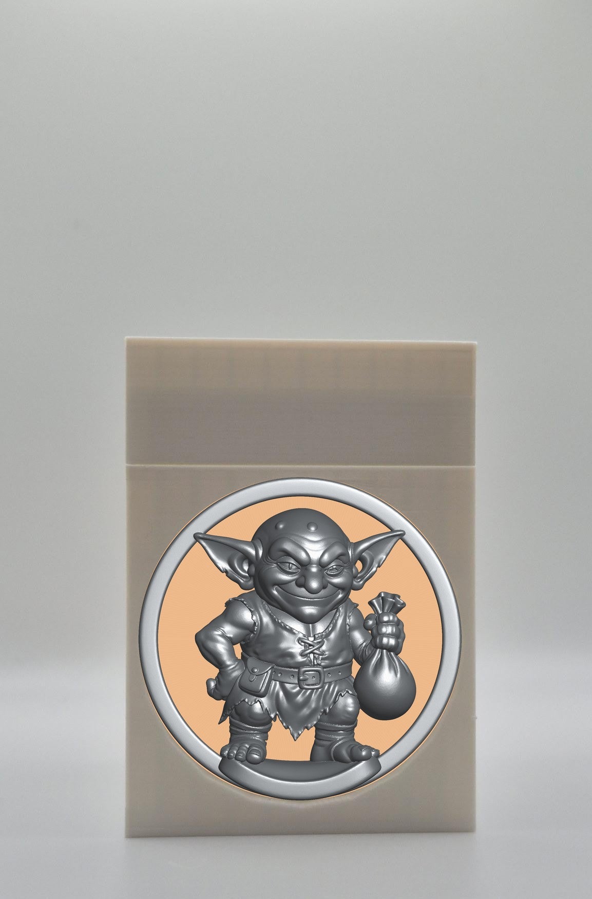 Greedy Goblin Card Box — White