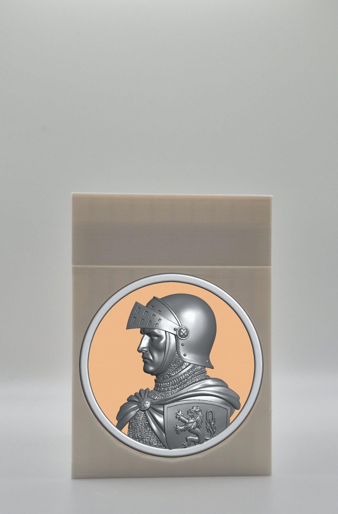 Knight Card Box — White