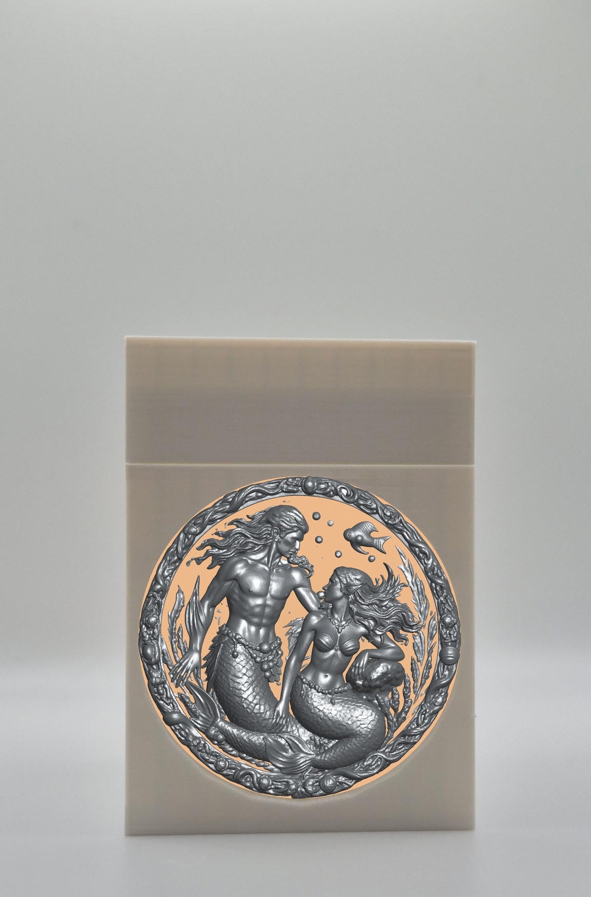 Merfolk Card Box — White