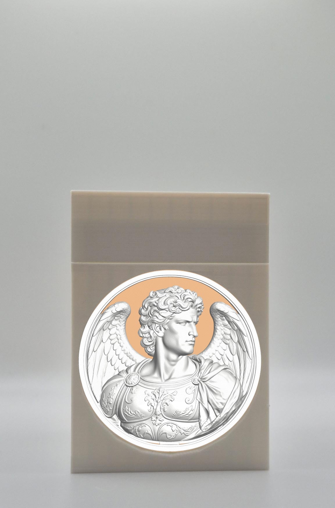 Angel Card Box — White