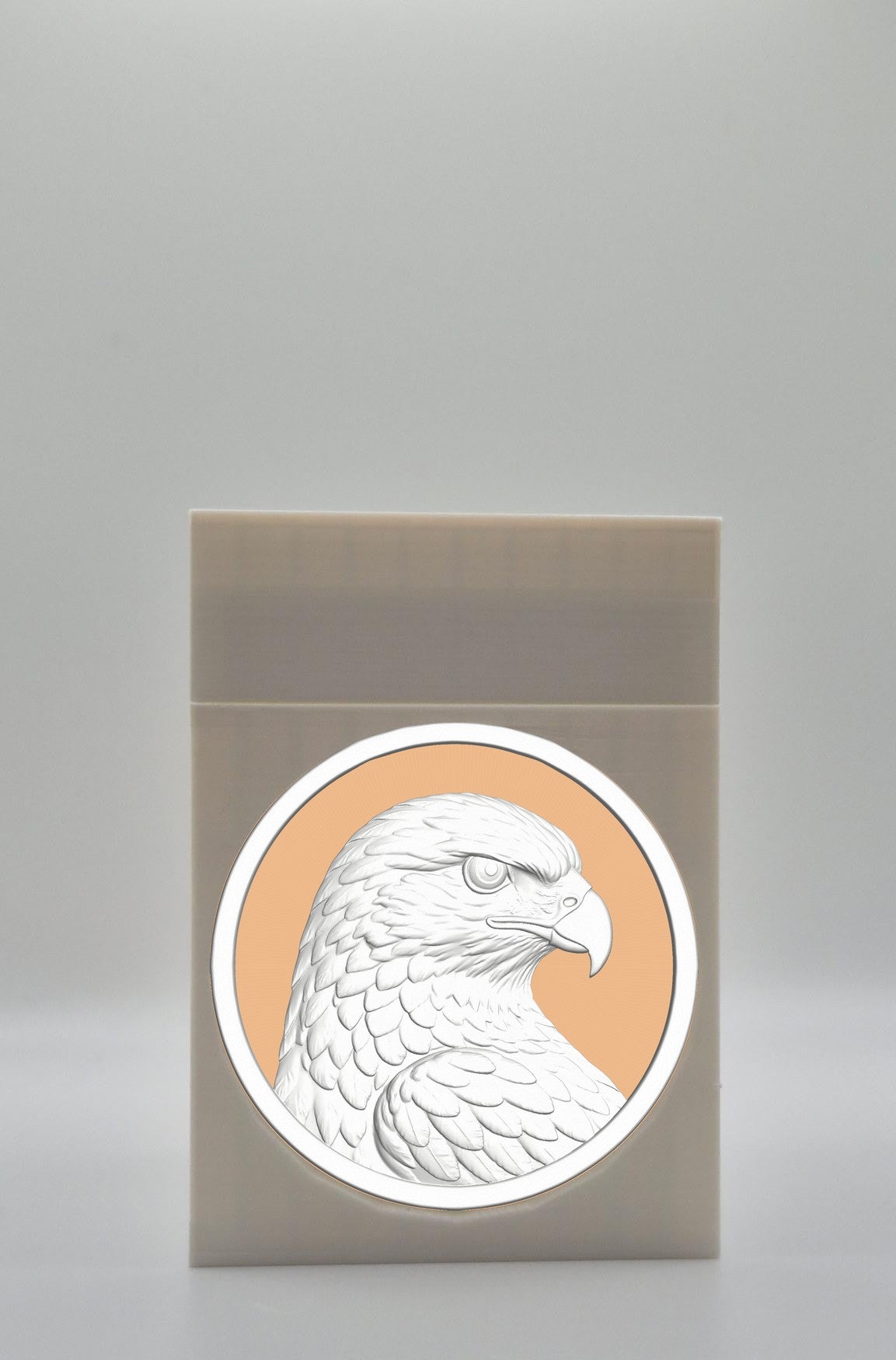 Eagle Card Box — White