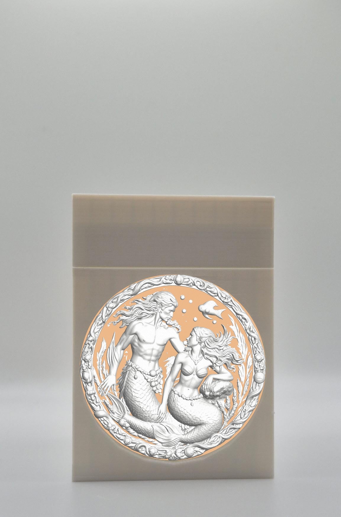 Merfolk Card Box — White