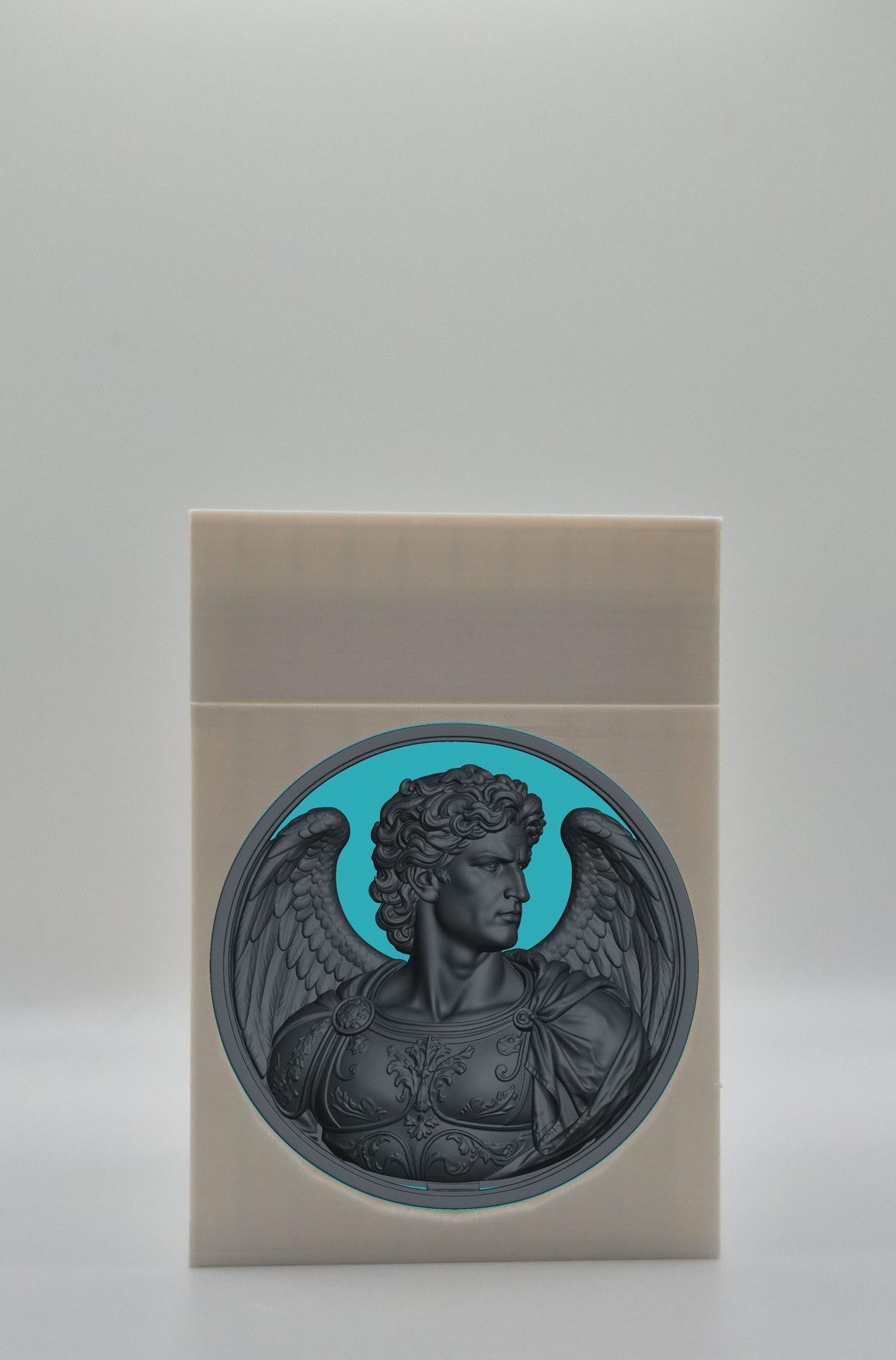 Angel Card Box — White