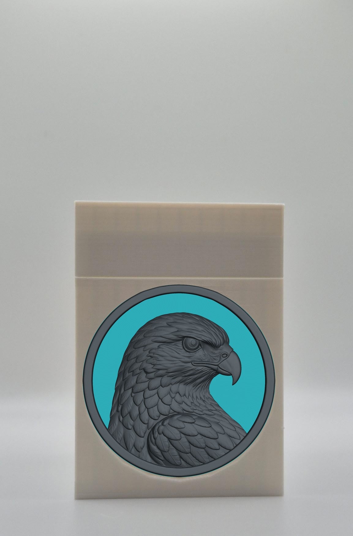 Eagle Card Box — White