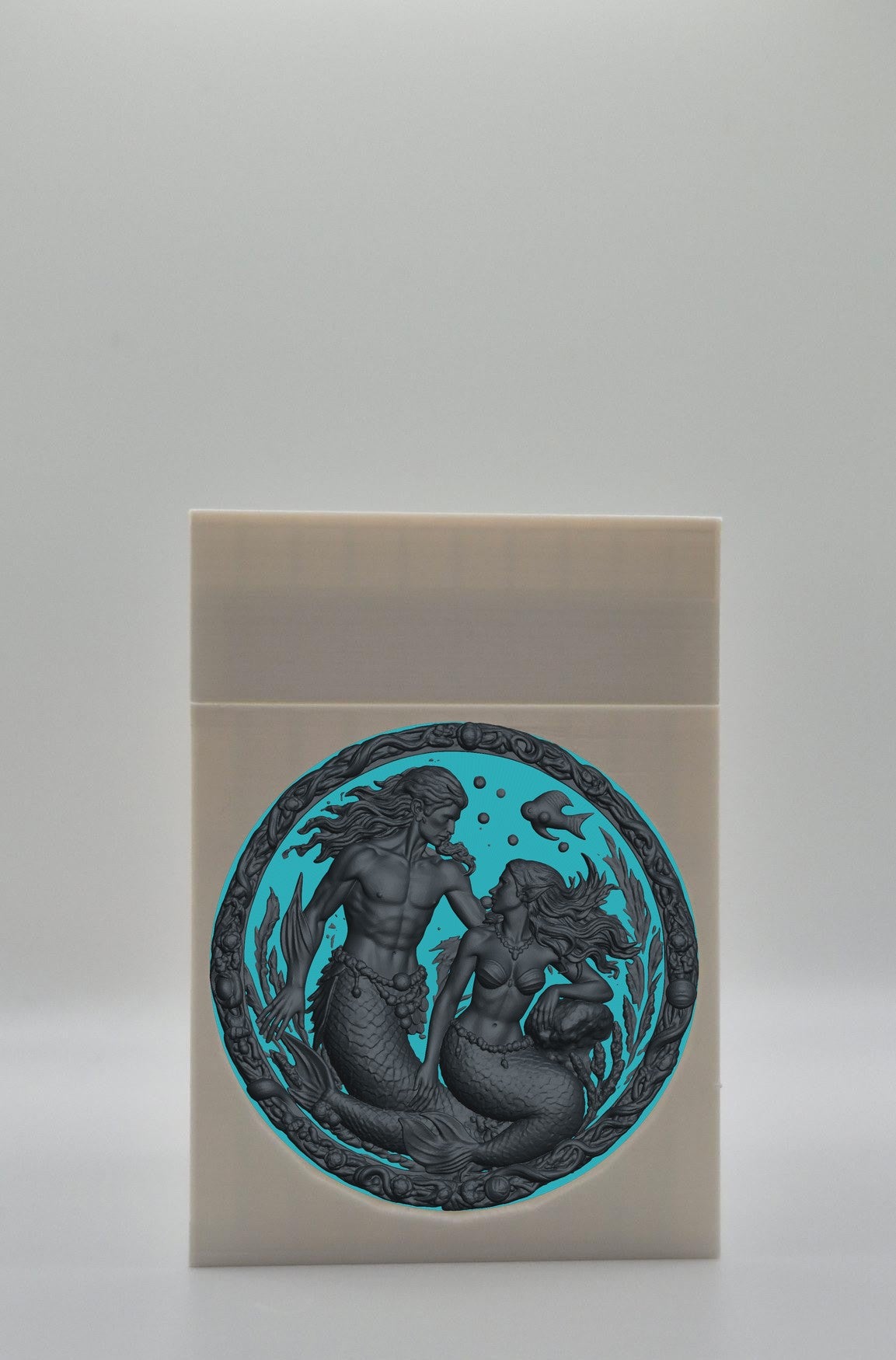 Merfolk Card Box — White