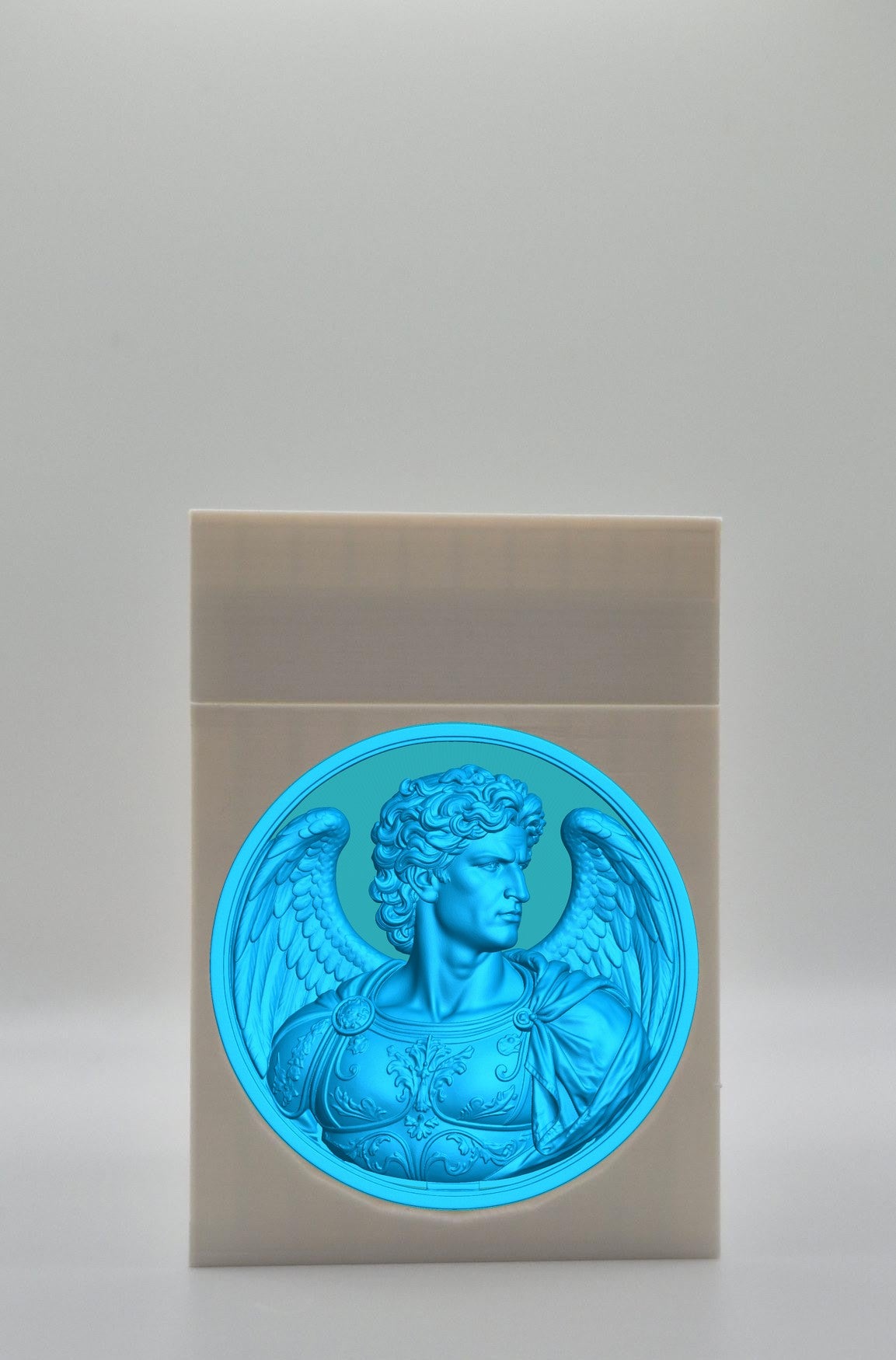 Angel Card Box — White