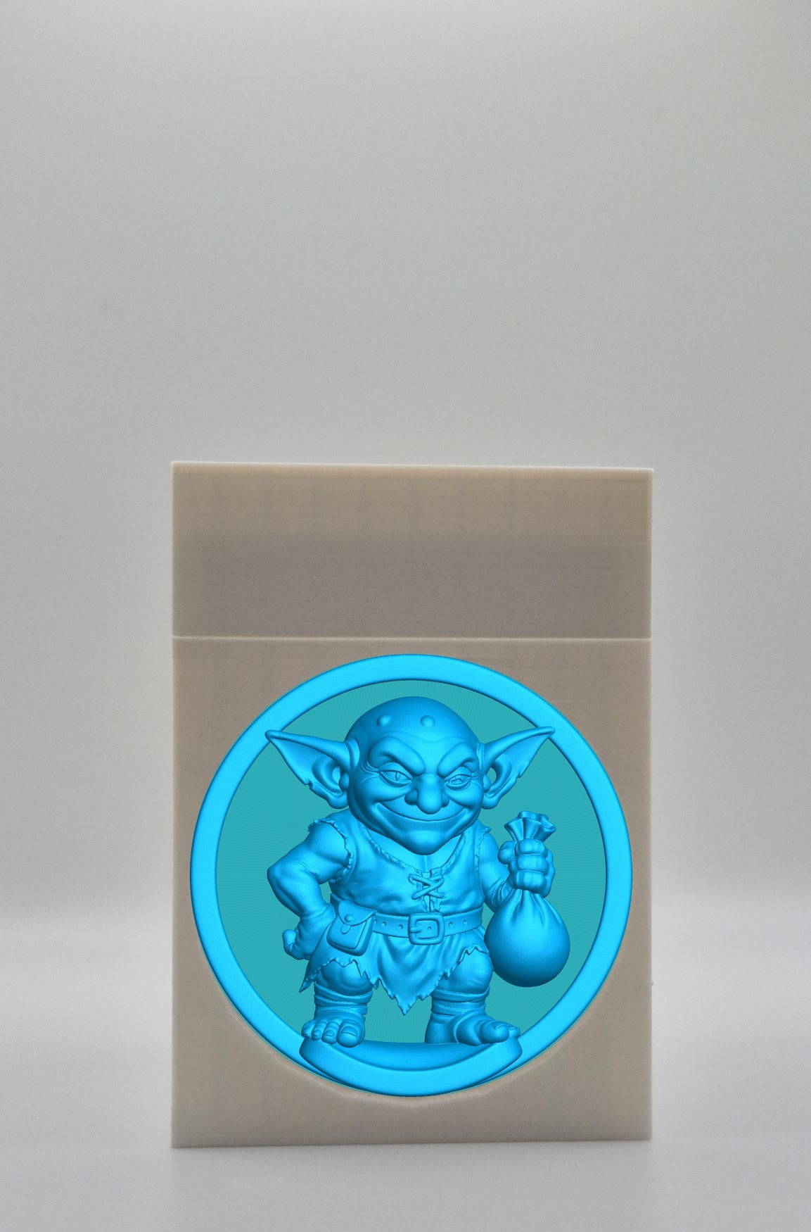 Greedy Goblin Card Box — White