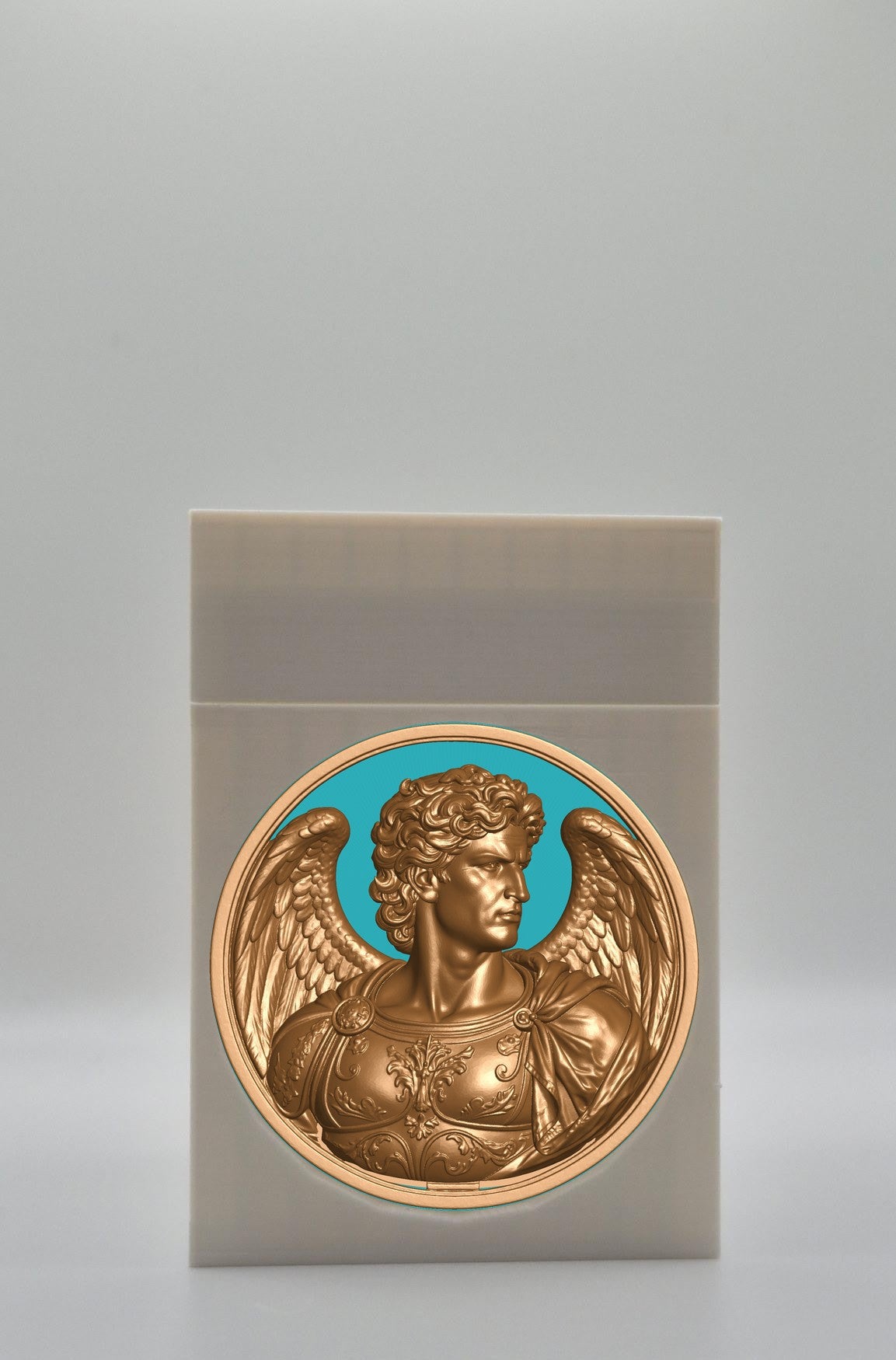 Angel Card Box — White