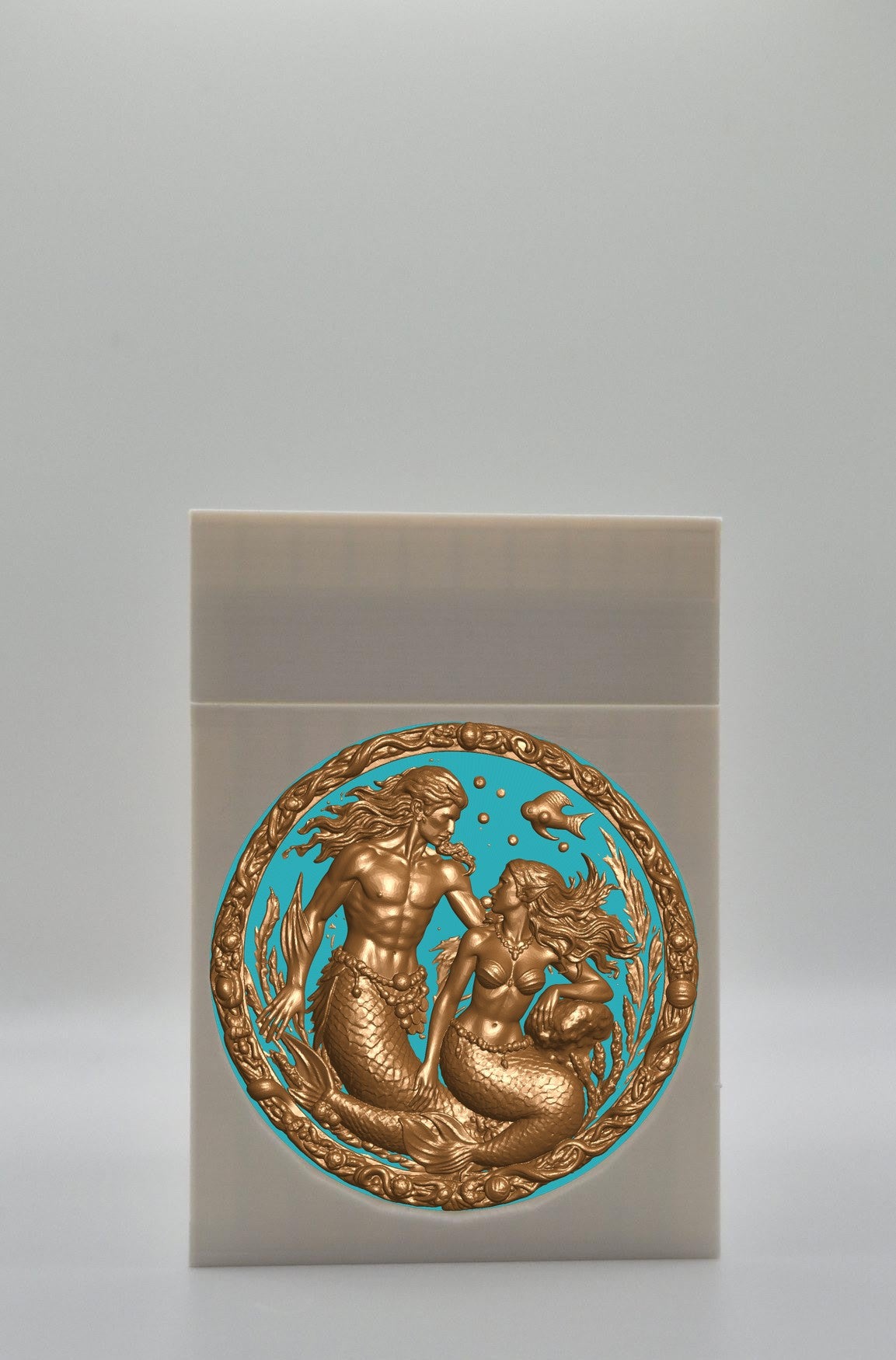 Merfolk Card Box — White