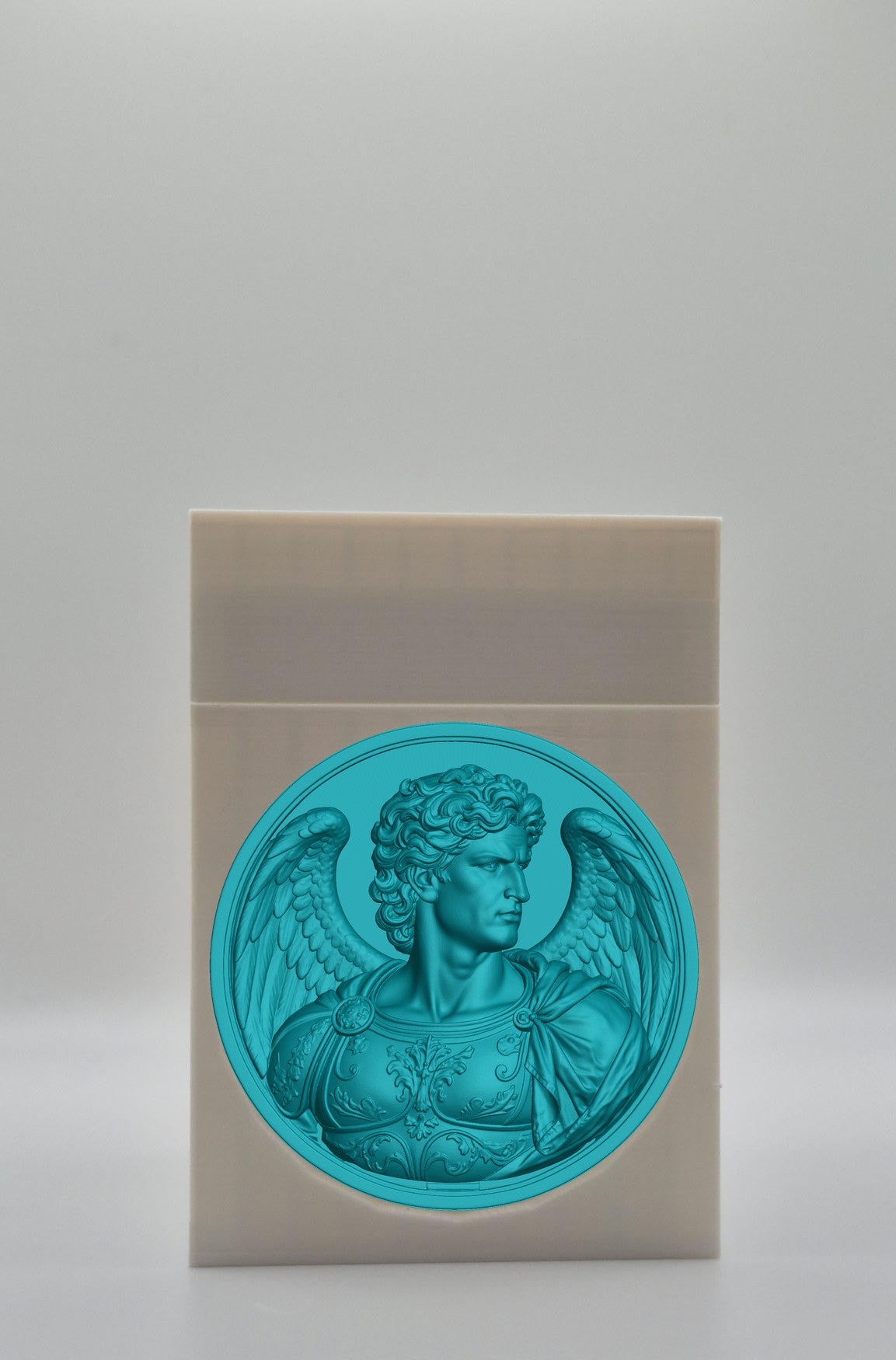 Angel Card Box — White