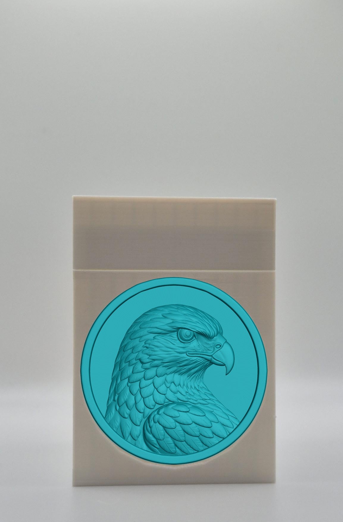 Eagle Card Box — White