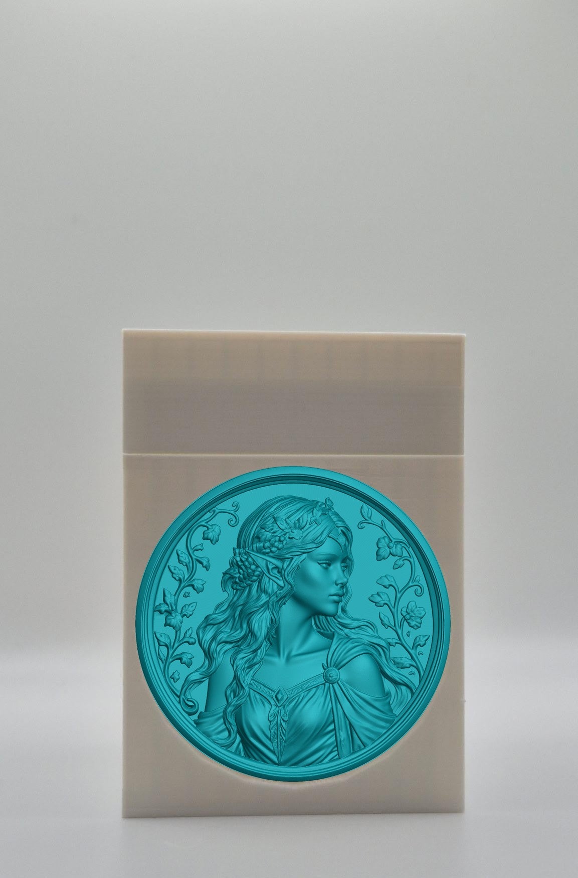 Elf Maiden Card Box — White