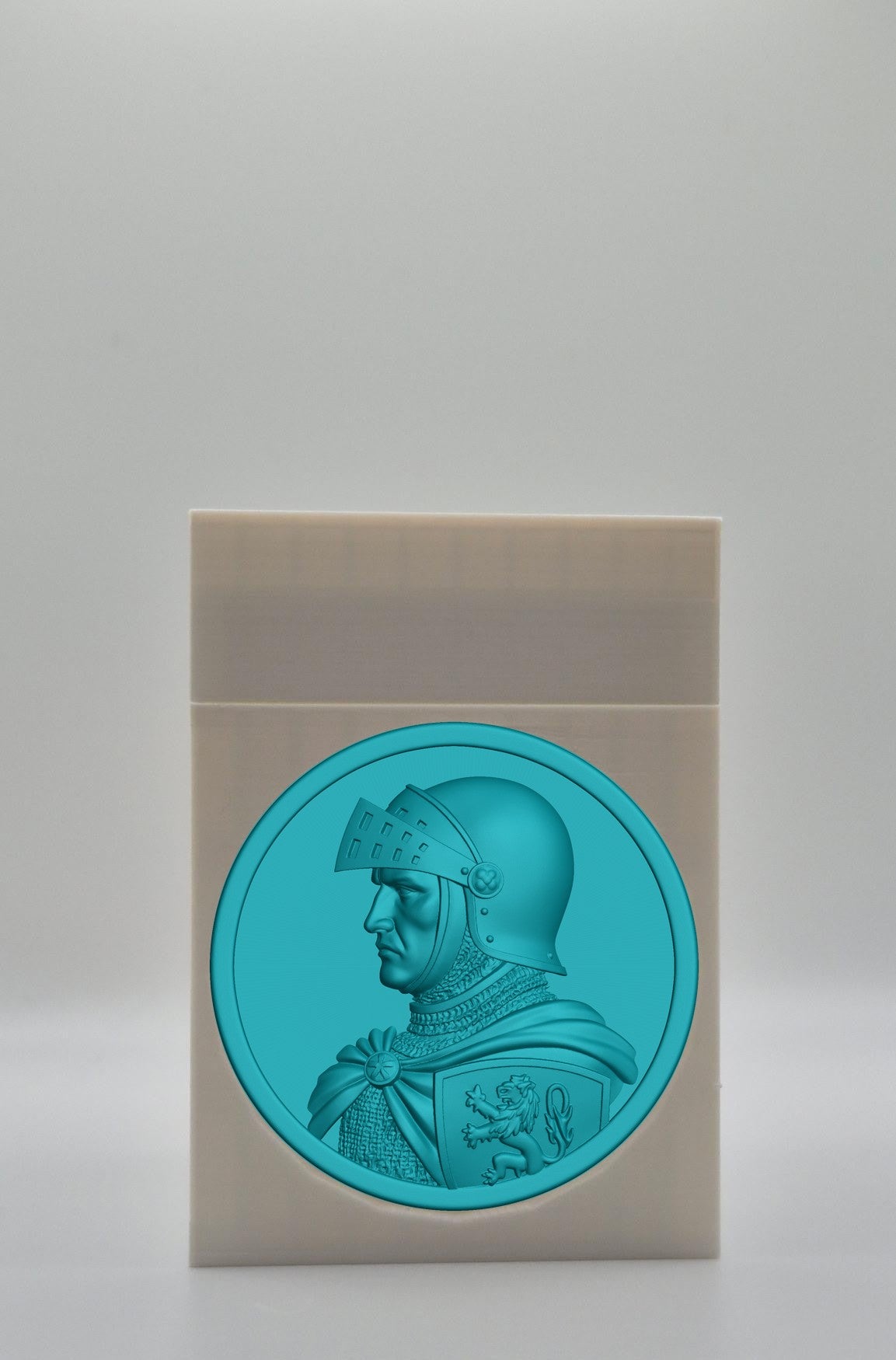 Knight Card Box — White