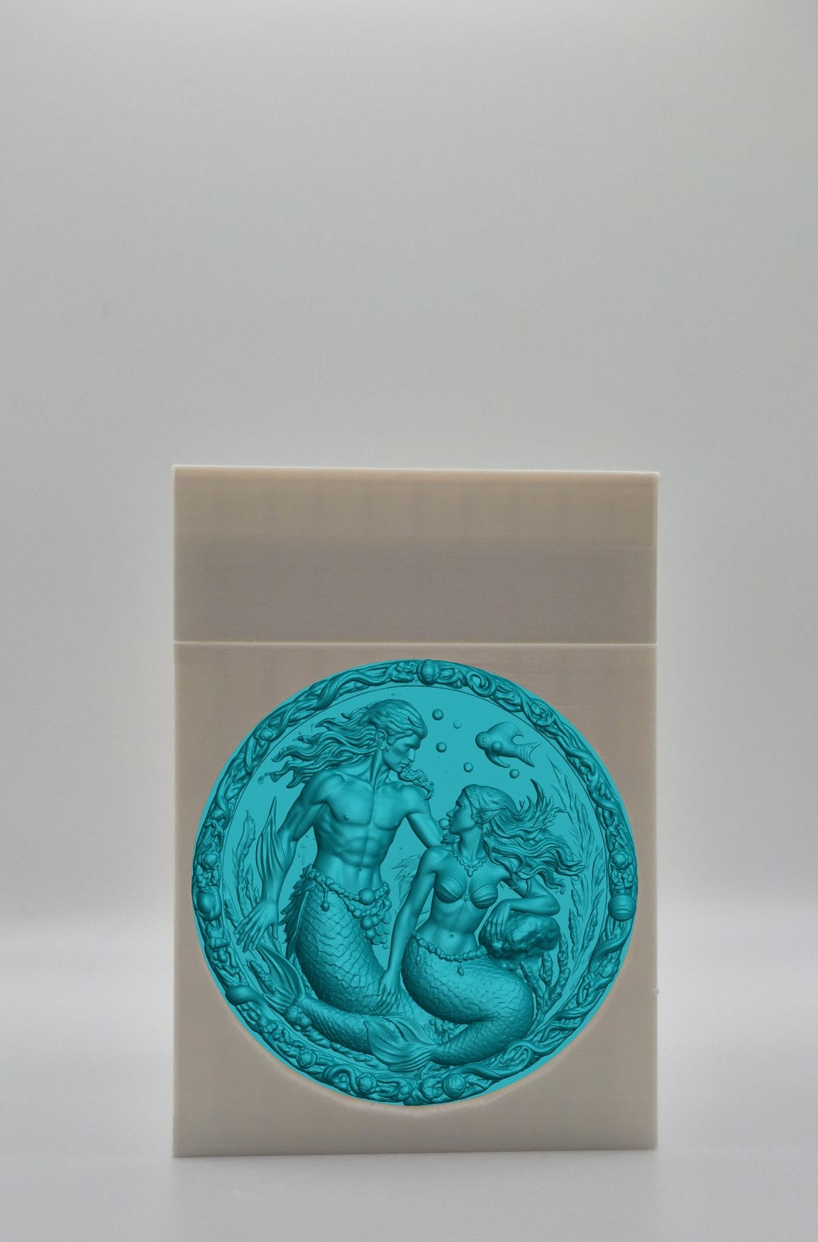 Merfolk Card Box — White