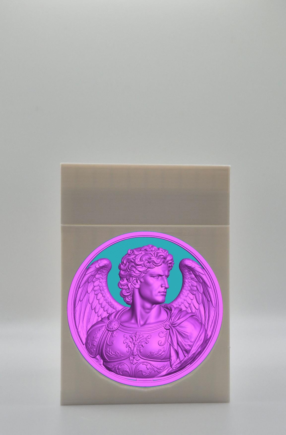 Angel Card Box — White