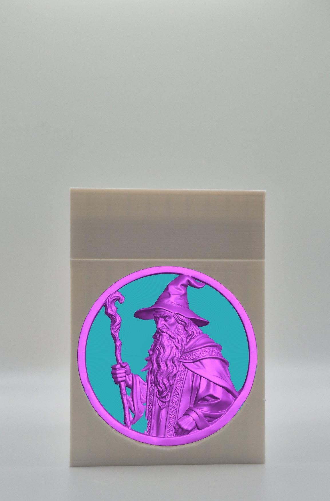 Wizard Card Box — White