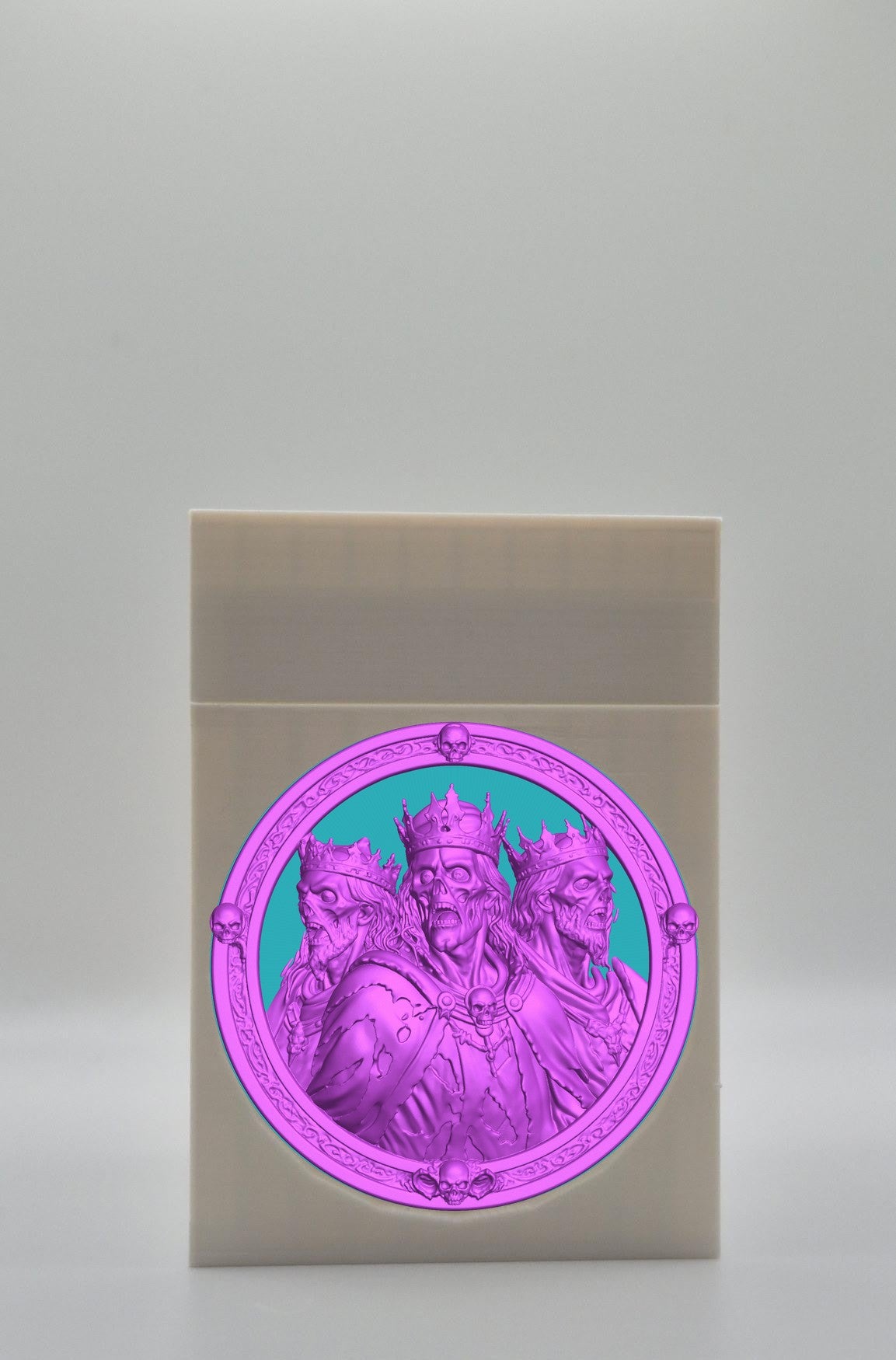Zombie King Card Box — White