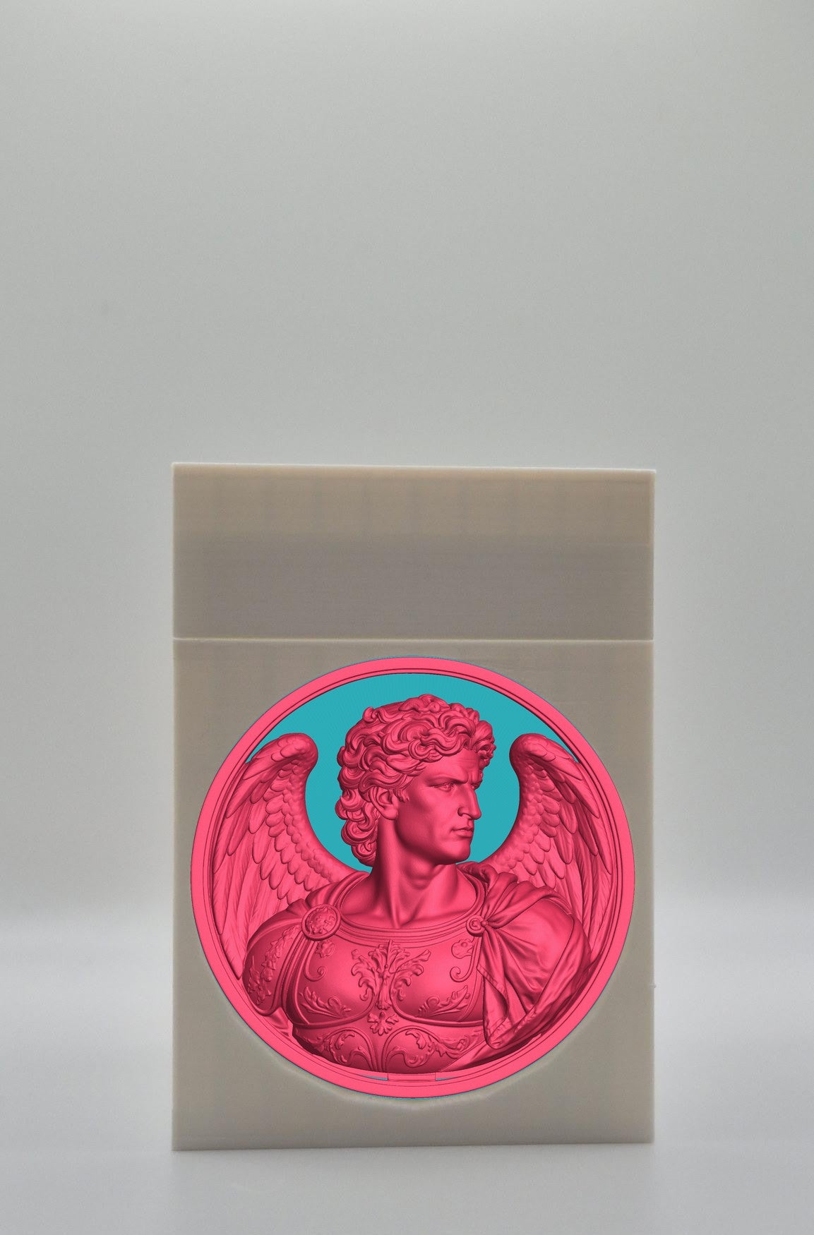 Angel Card Box — White
