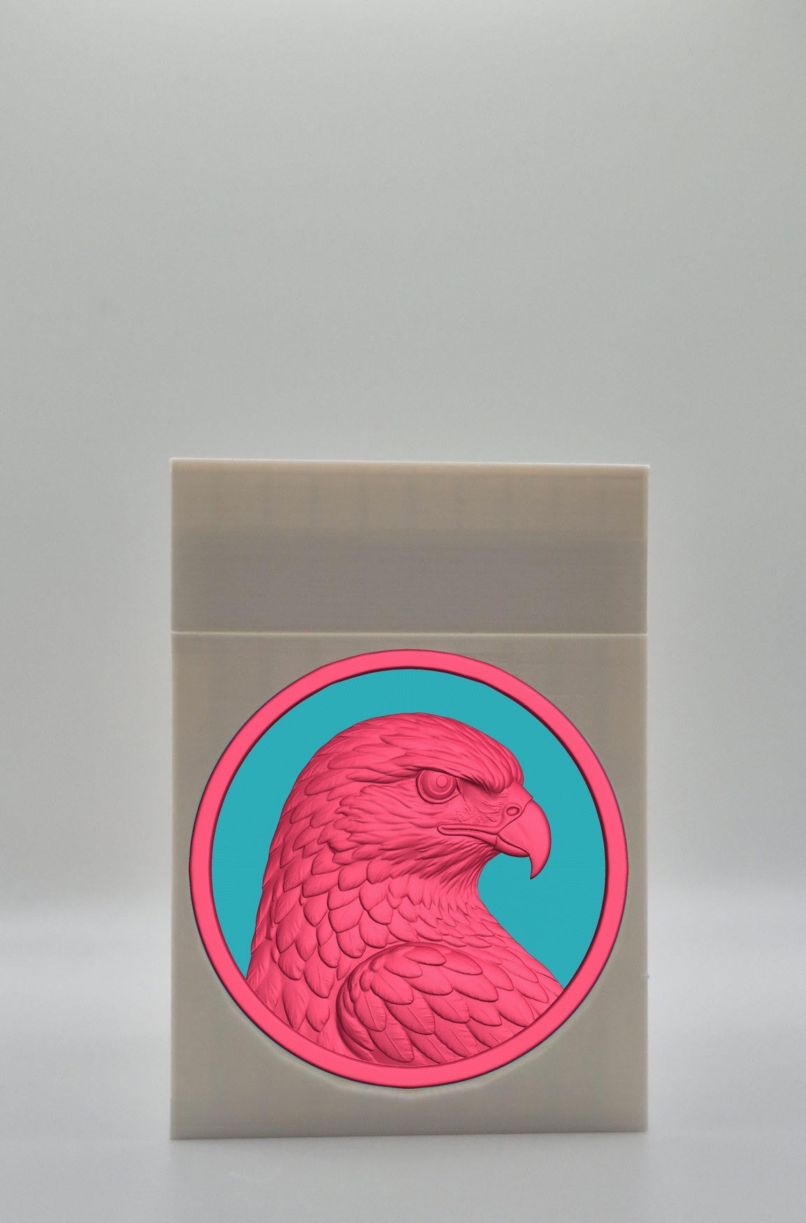 Eagle Card Box — White