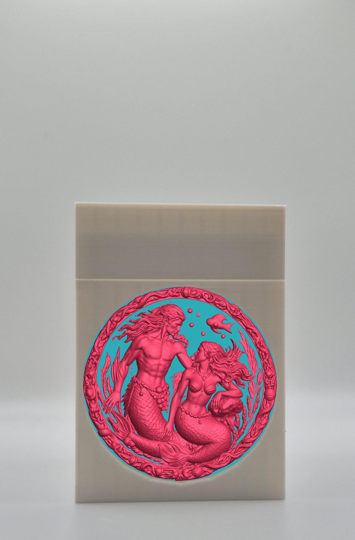Merfolk Card Box — White