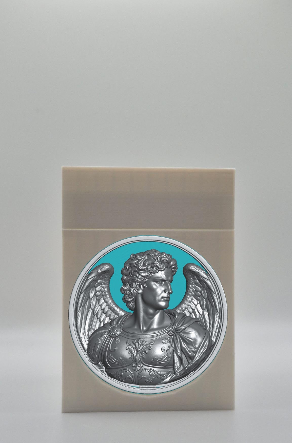 Angel Card Box — White